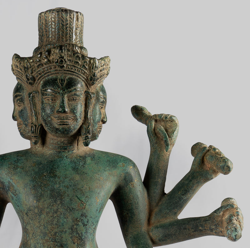 Brahma's Divine Presence: Exploring His Significance in the Khmer