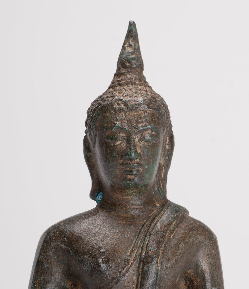 Statue Résine Bouddha Thaï 13cm Statue Résine Bouddha Thaï 13cm