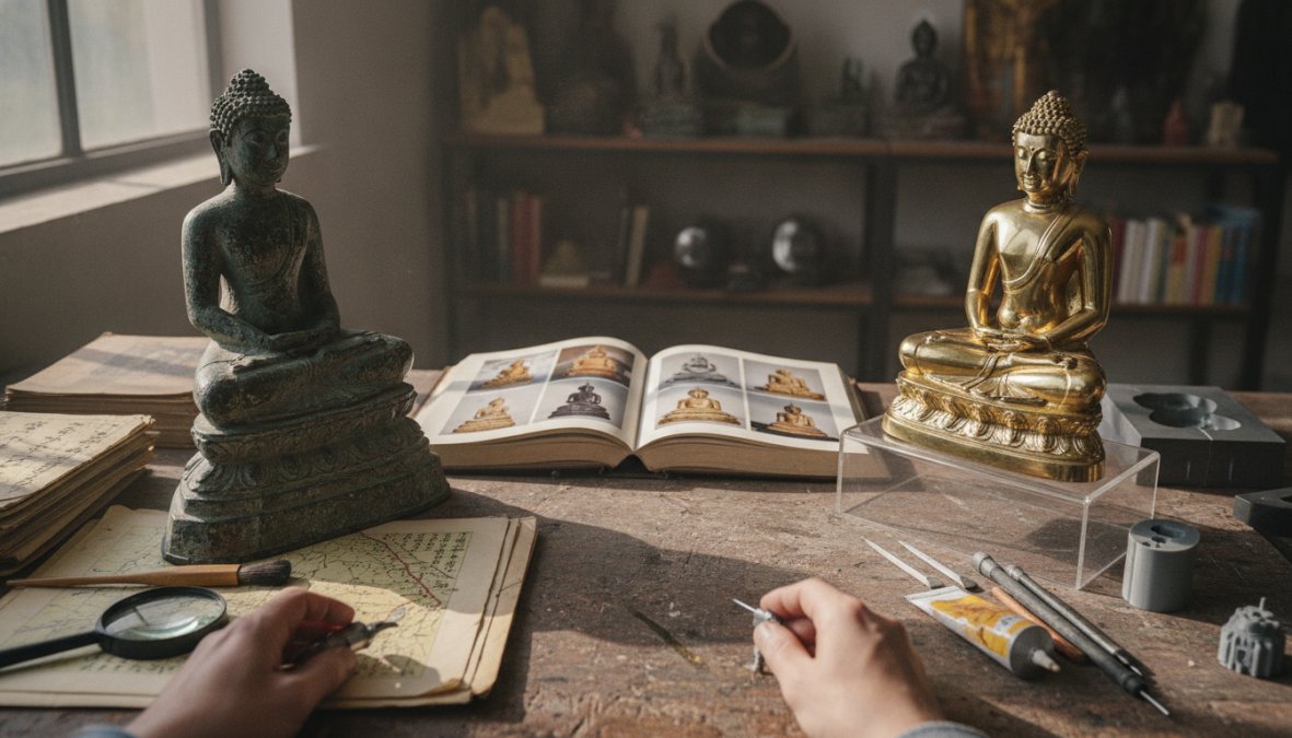 Antique vs Reproduction Buddhist Art: A Collector's Guide