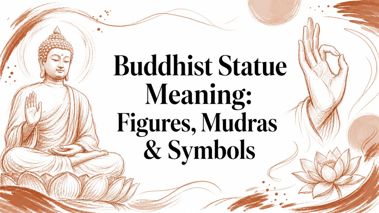 Significado de la estatua budista: figuras, mudras y símbolos