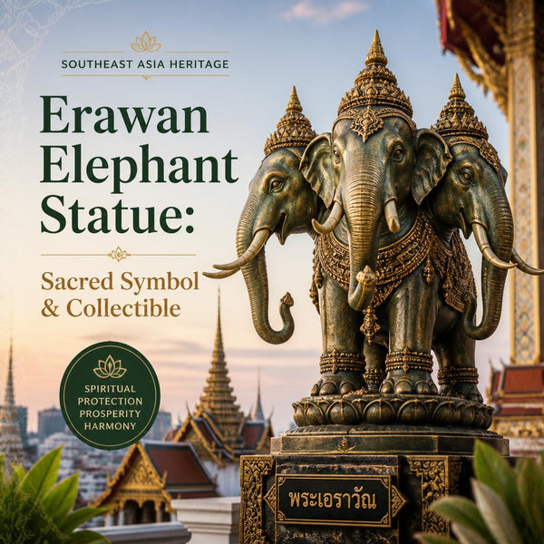 Erawan Elephant Statue: Sacred Symbol & Collectible