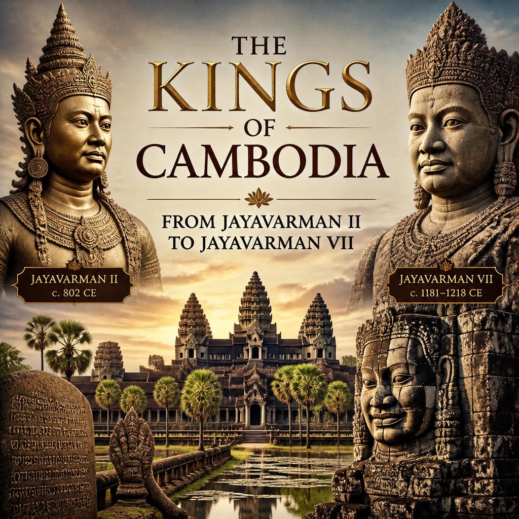 The Kings of Cambodia: From Jayavarman II to Jayavarman VII