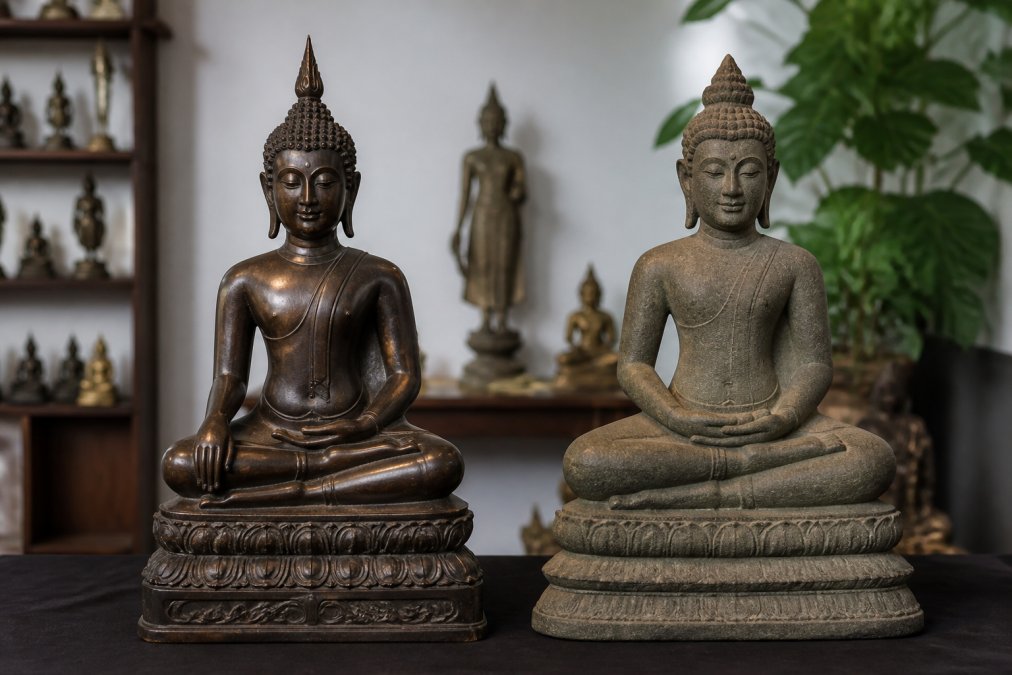 Thai vs Khmer Buddha Statues: Key Design Differences