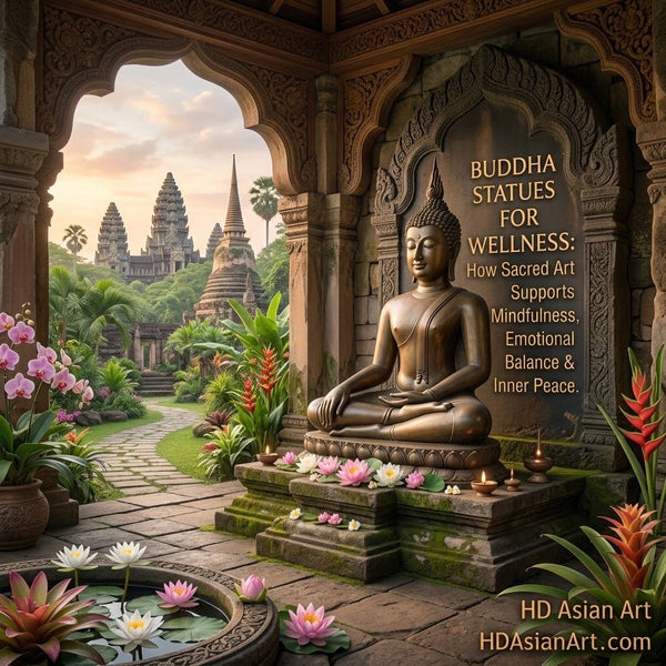Buddha Statues for Wellness: How Sacred Art Supports Mindfulness, Emotional Balance & Inner Peace