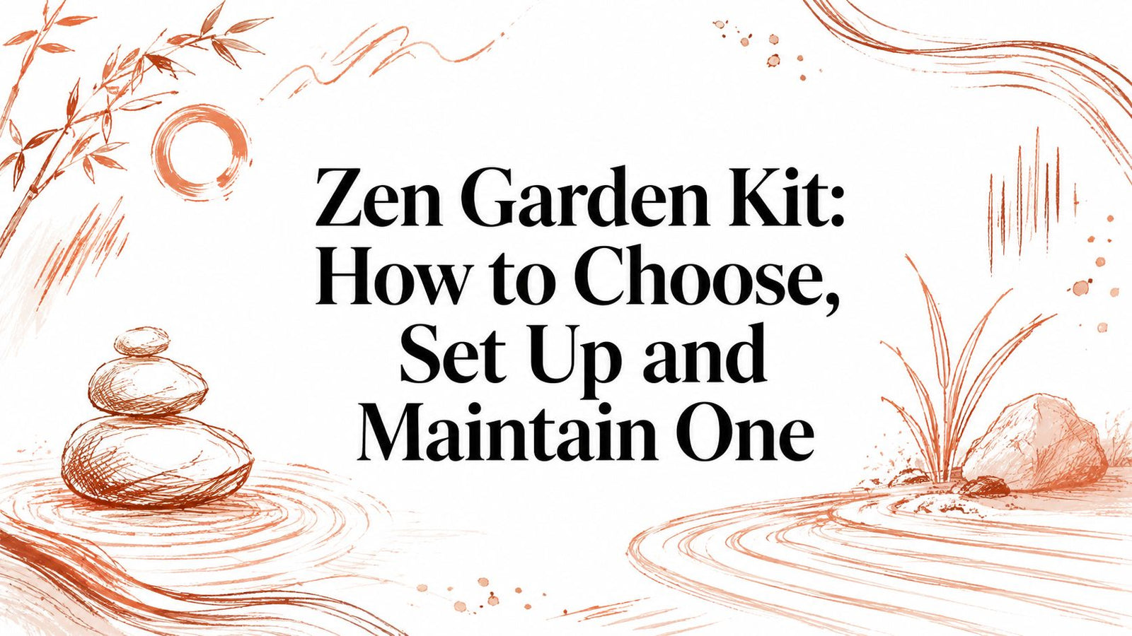 Zen Garden Kit: How to Choose, Set Up and Maintain One