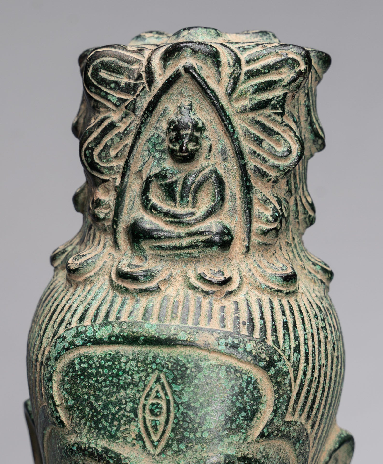 Deity Statue - Antique Khmer Style Banteay Srei Prajnaparamita Statue / Goddess - 72cm/29"