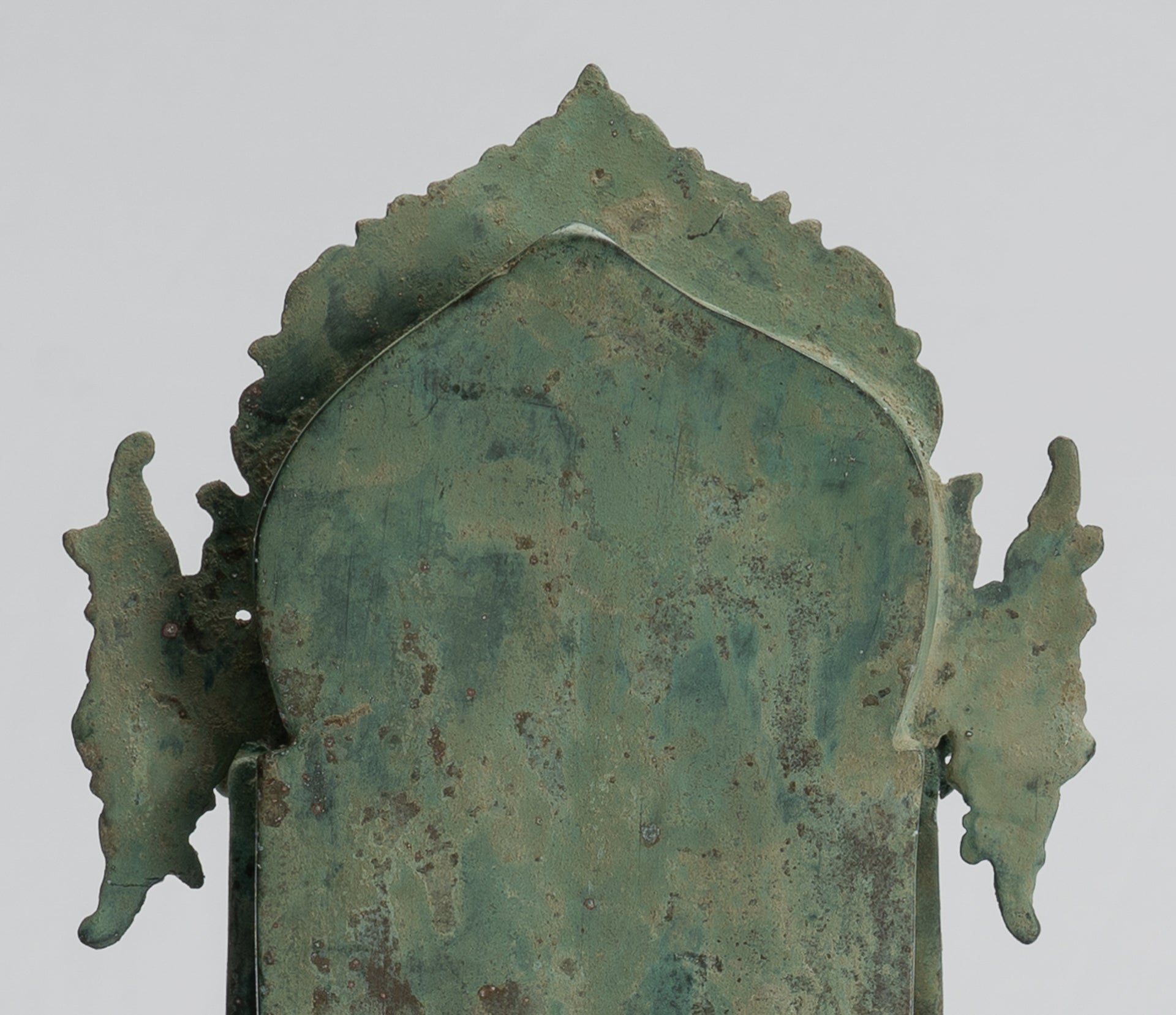 Buddha Statue - Antique Indonesian Style Bronze Seated Javanese Teaching Buddha Statue -26cm/10"
