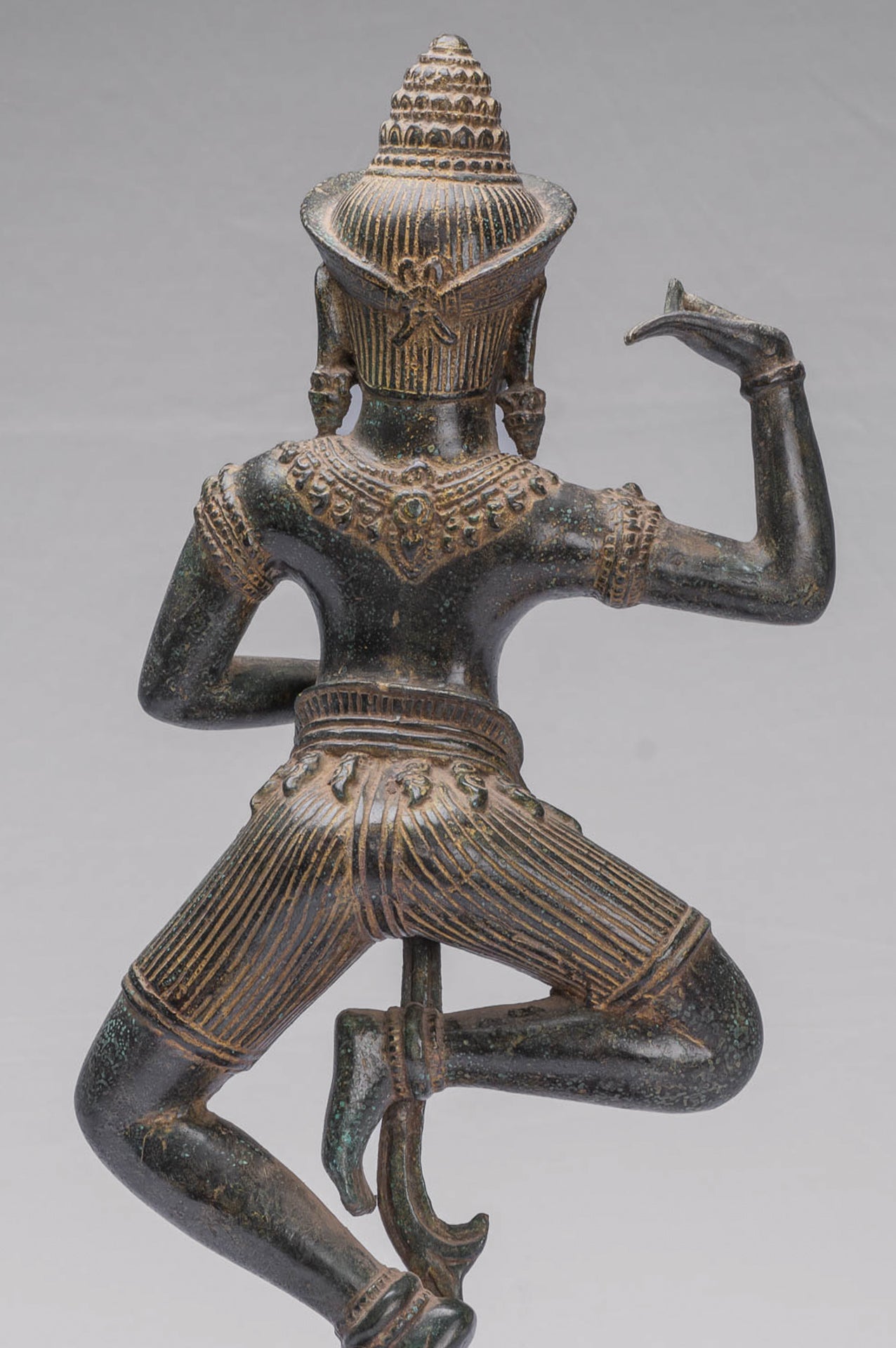 Antique Khmer Style Angkor Wat Bronze Dancing Apsara or Angel - 50cm/20"