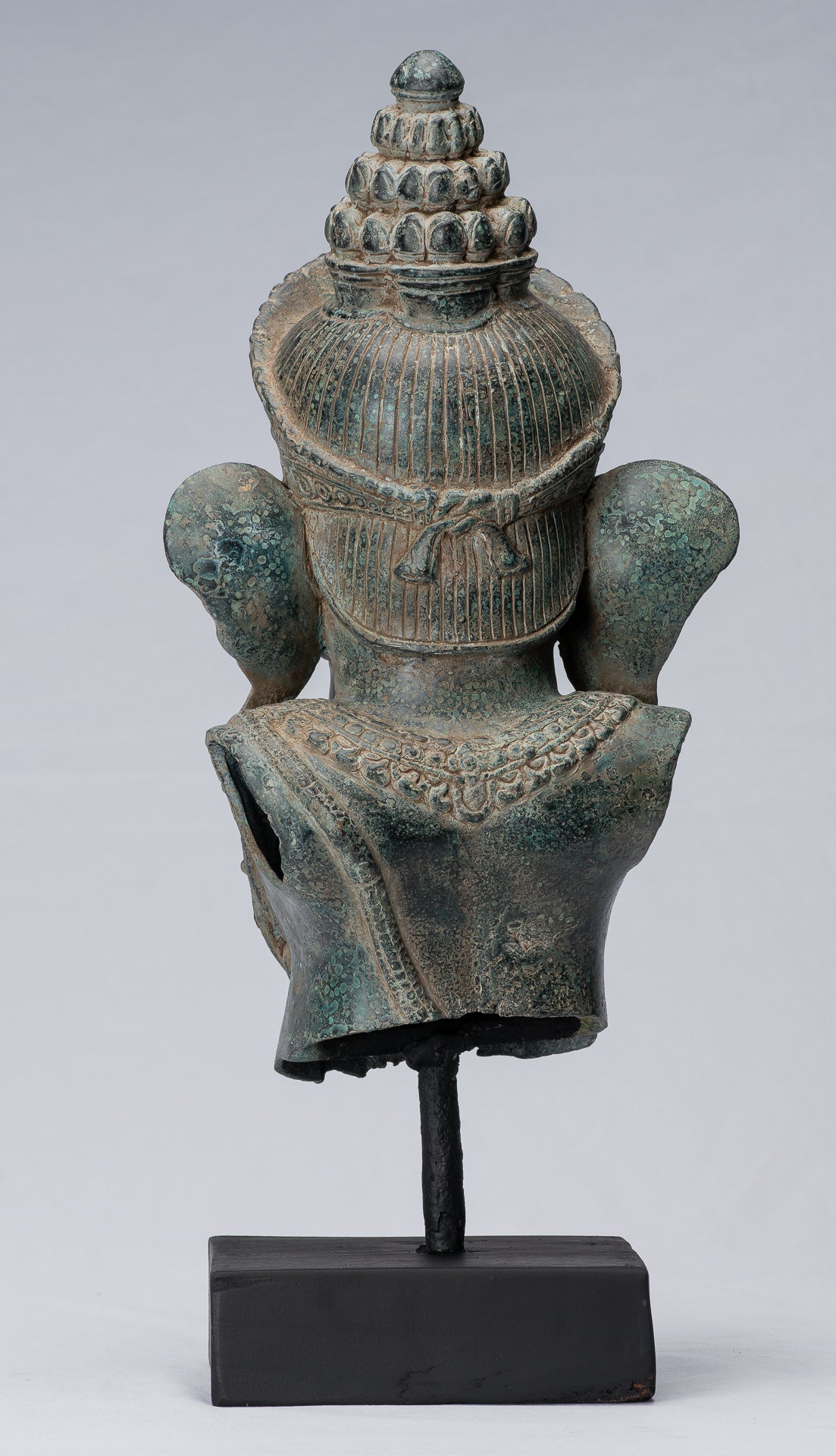 Statue Ganesha - Bronzo montato in stile Khmer antico Angkor Wat Ganesha Statua - 45cm/18 "