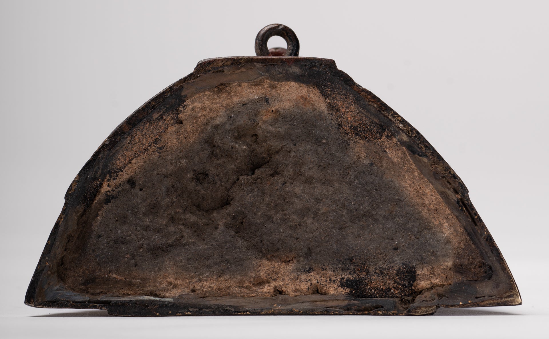 Ganesha Statue - Antique Thai Style Bronze Seated Rattanakosin Ganesha Statue - 19cm/8"