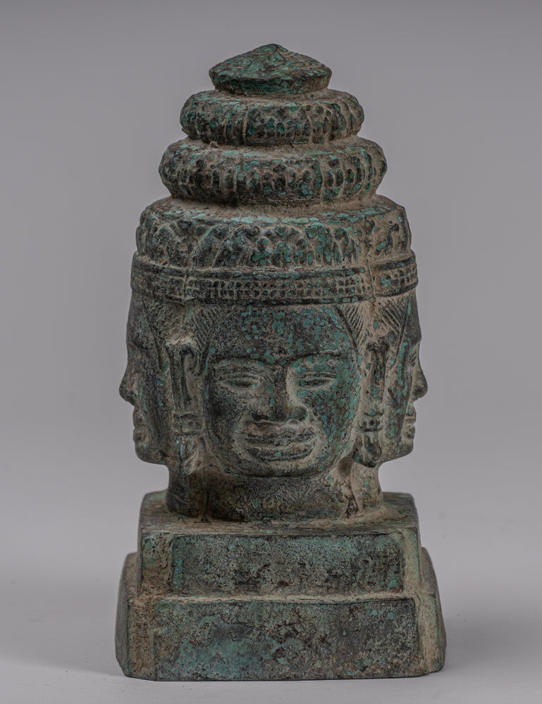 Exploring the Bayon Brahma: A Glimpse into Khmer Art and Mythology