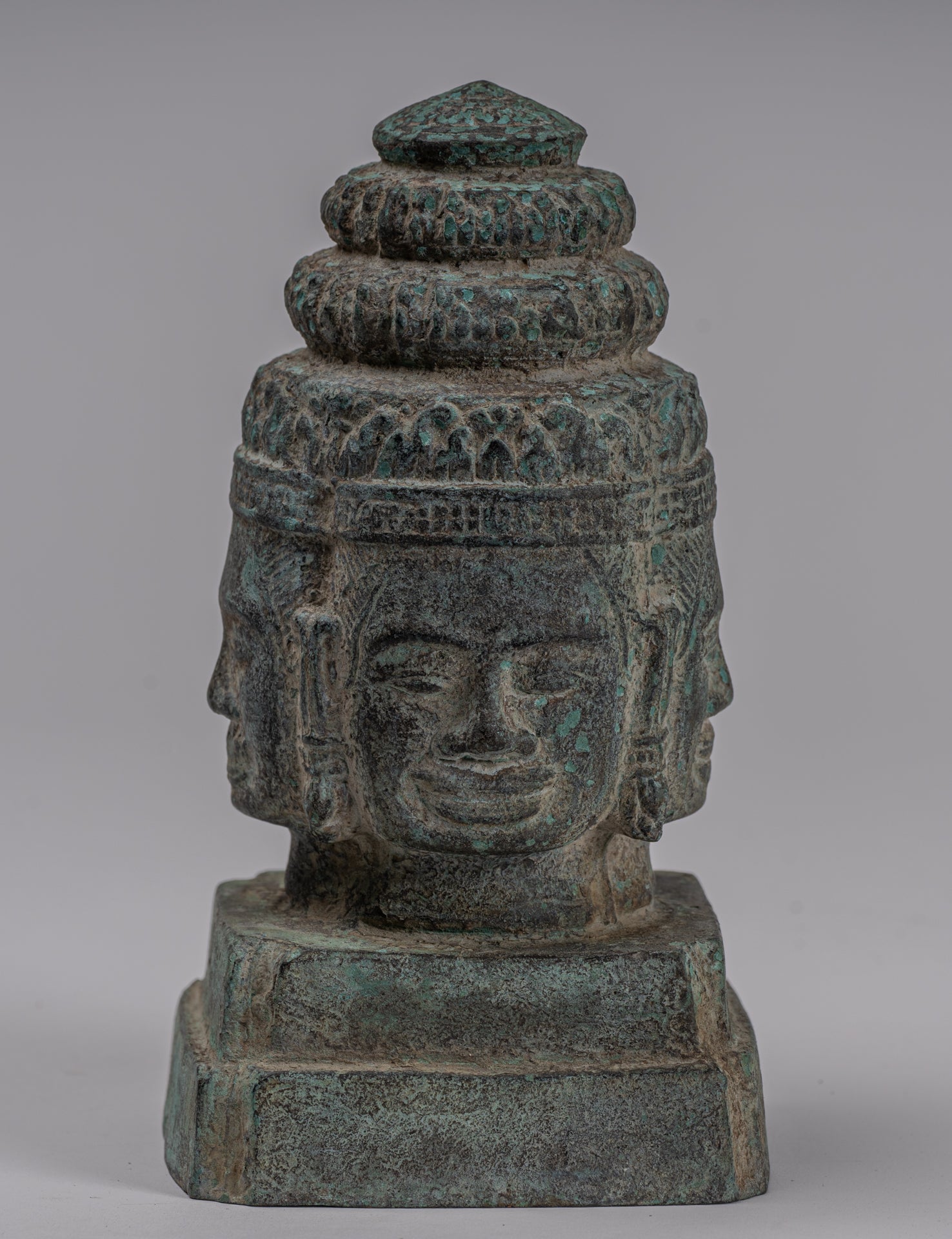 Estatua de Brahma - Torre de Bayón Bayón de estilo jemer antiguo o Stupa- 19cm/8 "