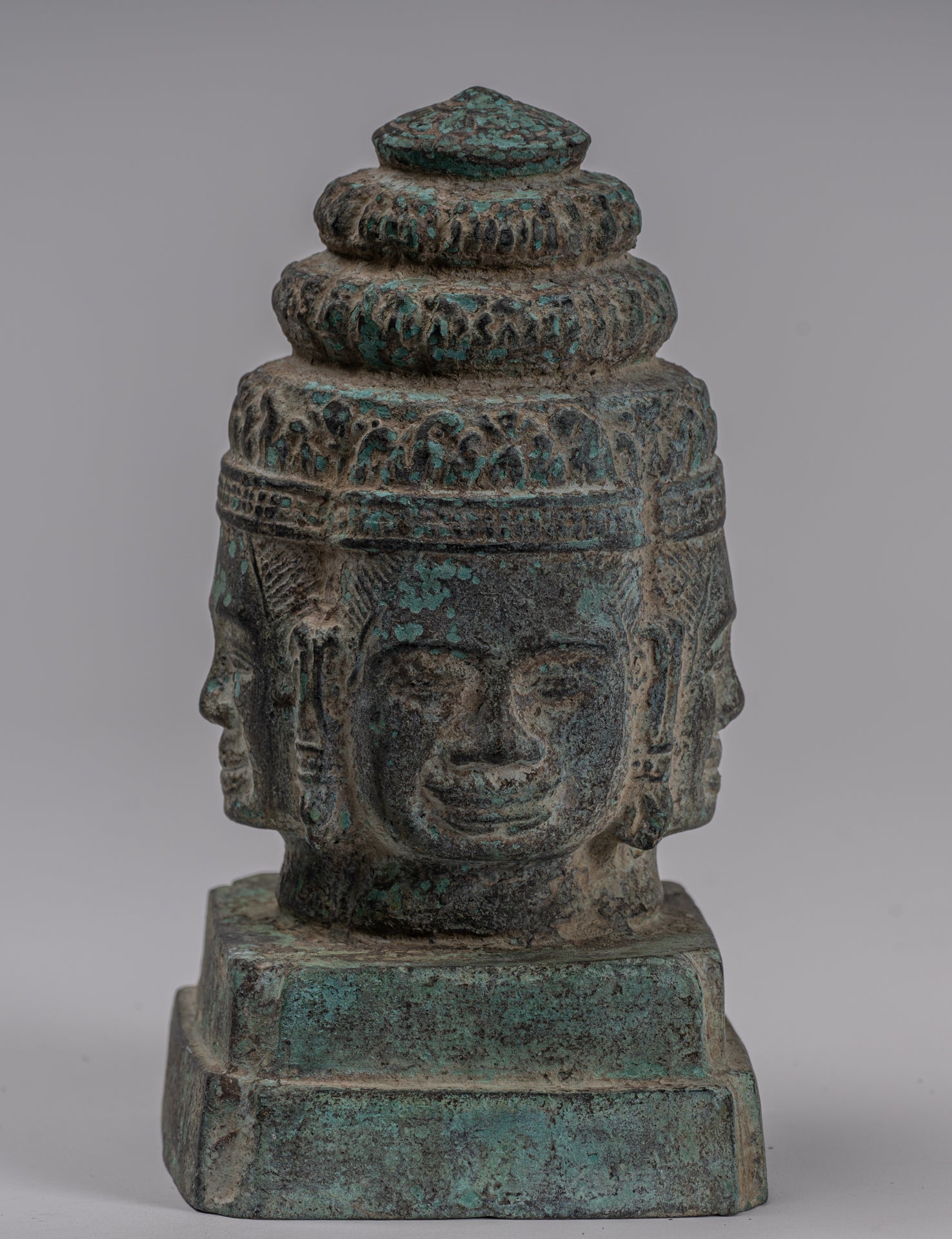 Estatua de Brahma - Torre de Bayón Bayón de estilo jemer antiguo o Stupa- 19cm/8 "