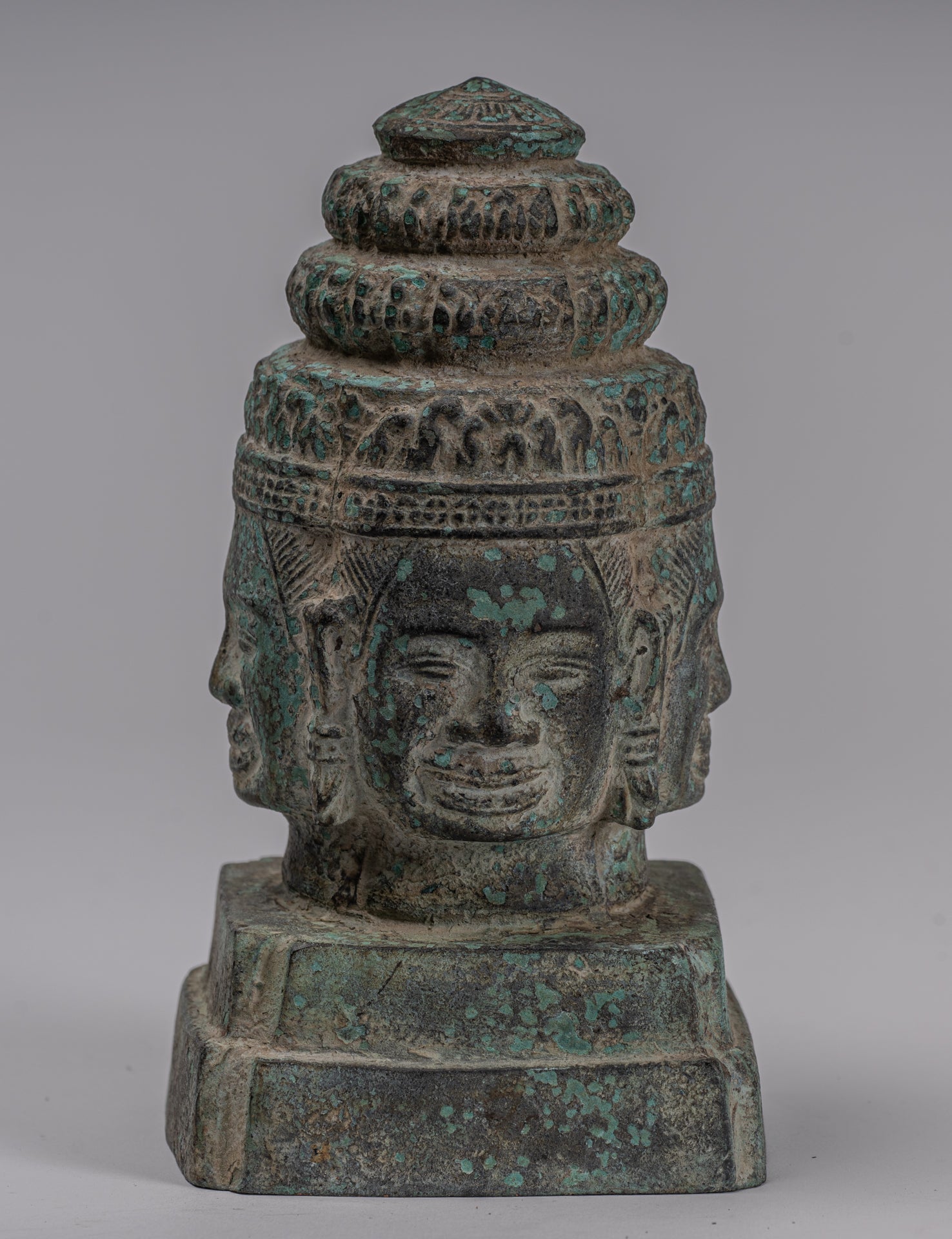 Estatua de Brahma - Torre de Bayón Bayón de estilo jemer antiguo o Stupa- 19cm/8 "