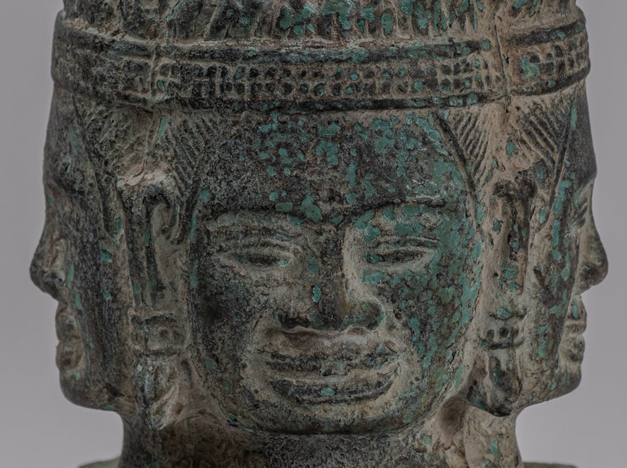 Estatua de Brahma - Torre de Bayón Bayón de estilo jemer antiguo o Stupa- 19cm/8 "