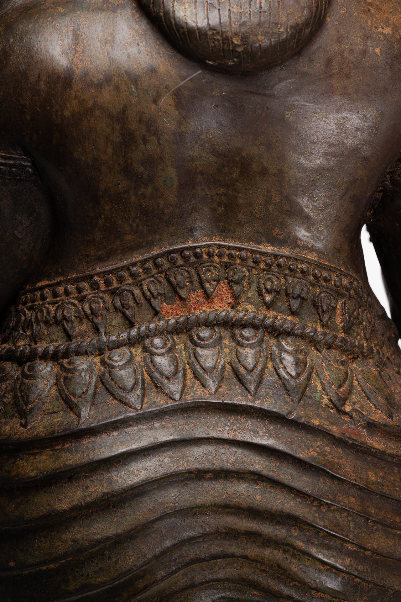 Large Ganesha Statue - Antique Thai Style Bronze Dancing Ganesh Statue - 105cm/42"