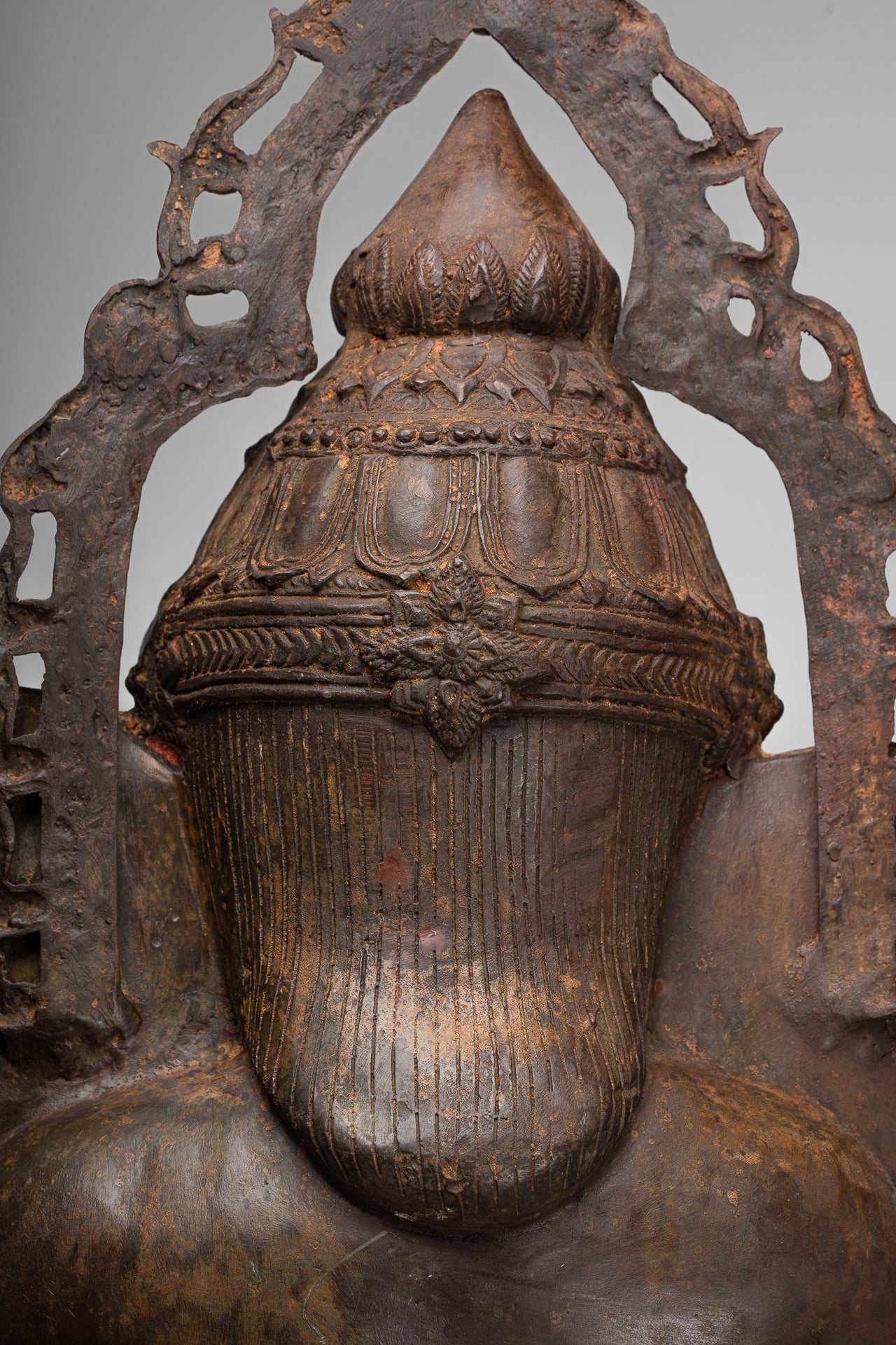 Large Ganesha Statue - Antique Thai Style Bronze Dancing Ganesh Statue - 105cm/42"