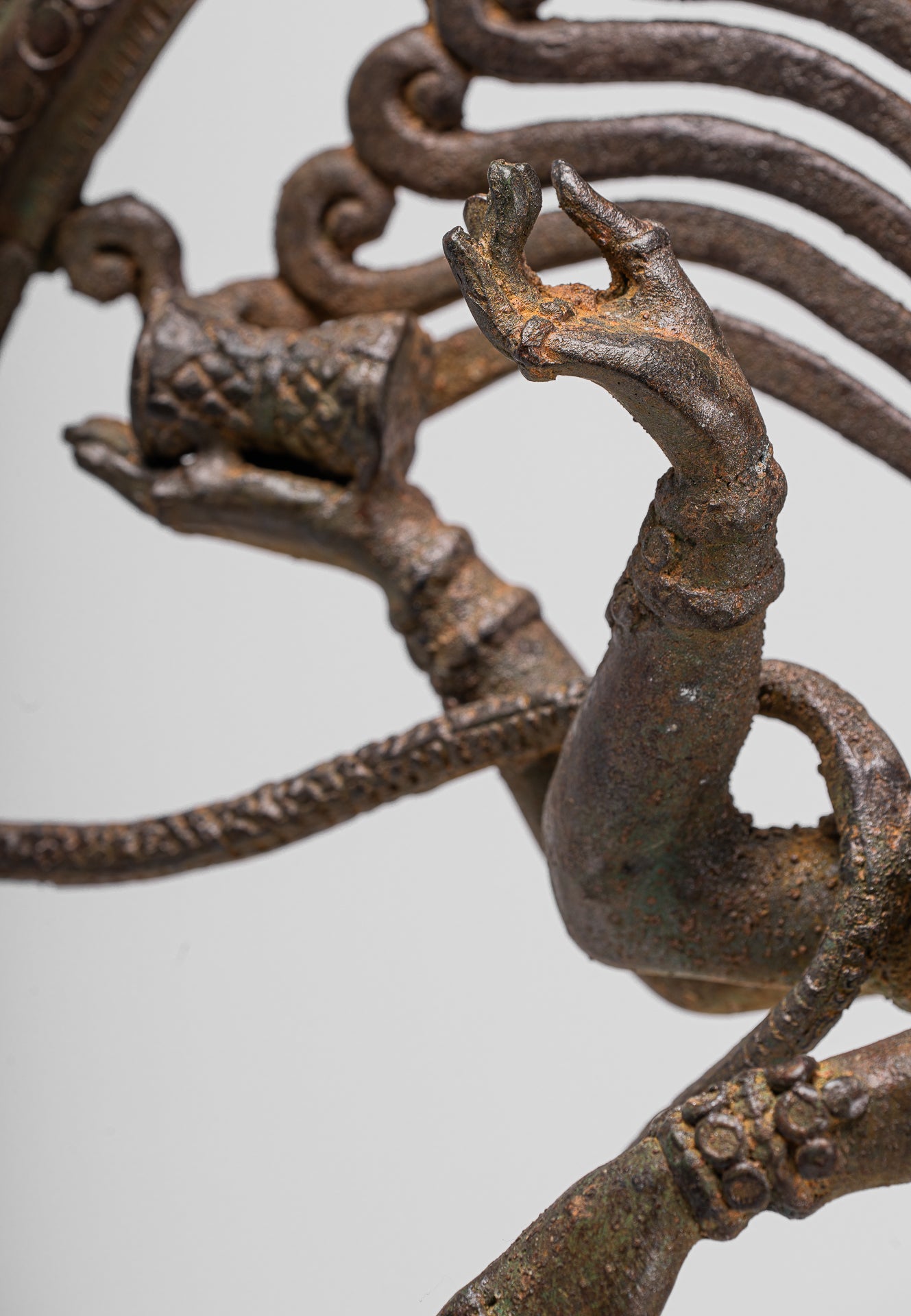 Large Shiva Statue - Antique Indian Style Bronze Dancing Shiva statue as Lord Nataraja - 67cm(27") Tall