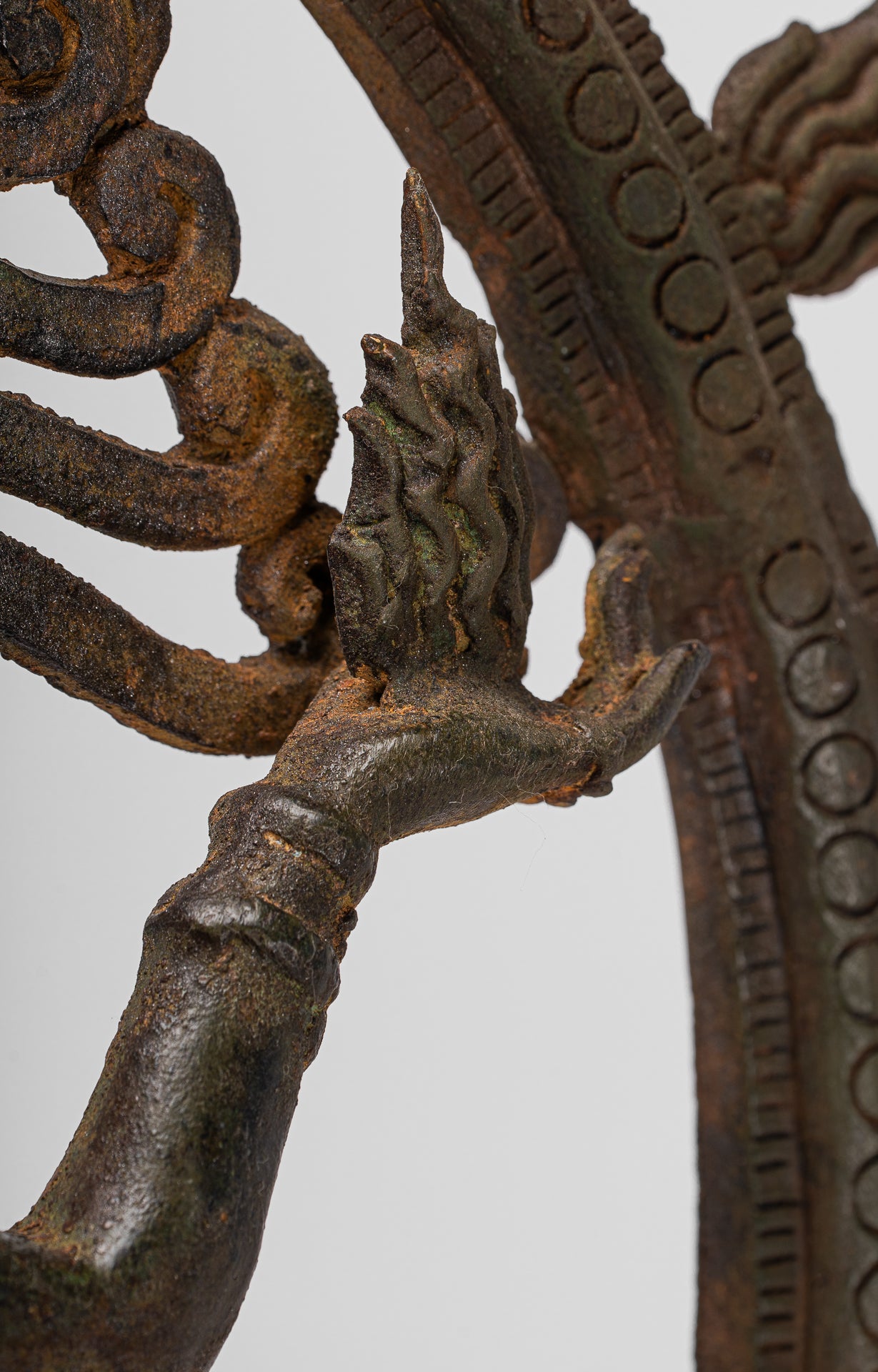 Large Shiva Statue - Antique Indian Style Bronze Dancing Shiva statue as Lord Nataraja - 67cm(27") Tall