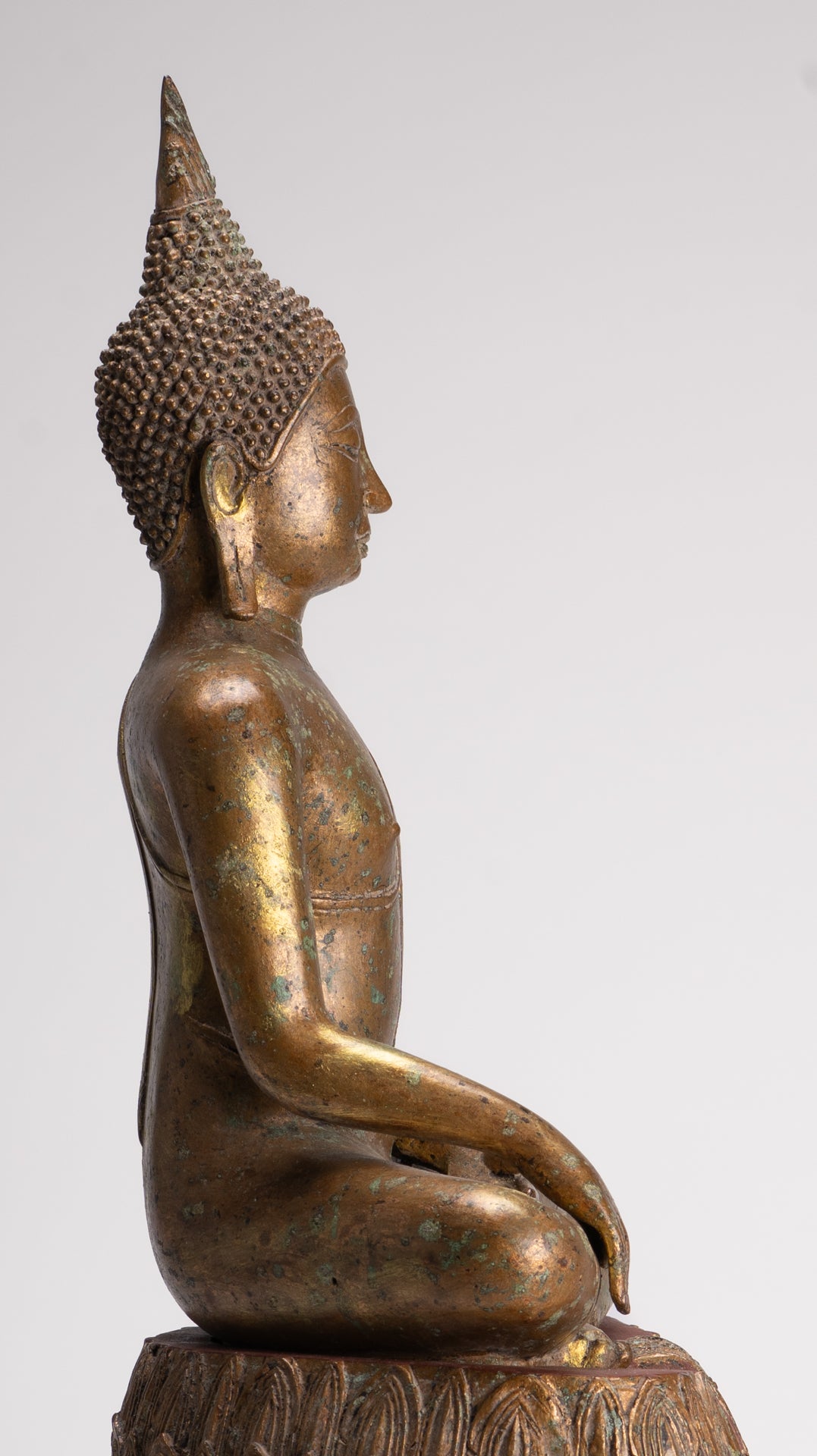 Buddha Statue - Antique Sukhothai Style Thai Enlightenment Buddha Statue - 71cm/28"