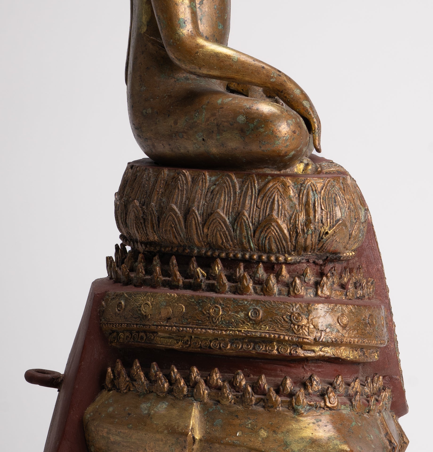 Buddha Statue - Antique Sukhothai Style Thai Enlightenment Buddha Statue - 71cm/28"