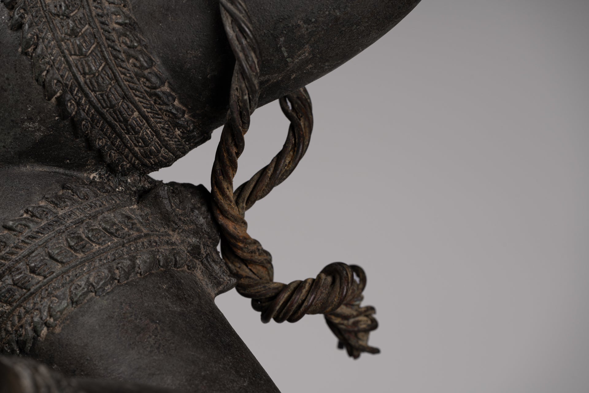 Large Ganesha Statue - Antique Thai Style Bronze Dancing Ganesh Statue - 120cm/48"