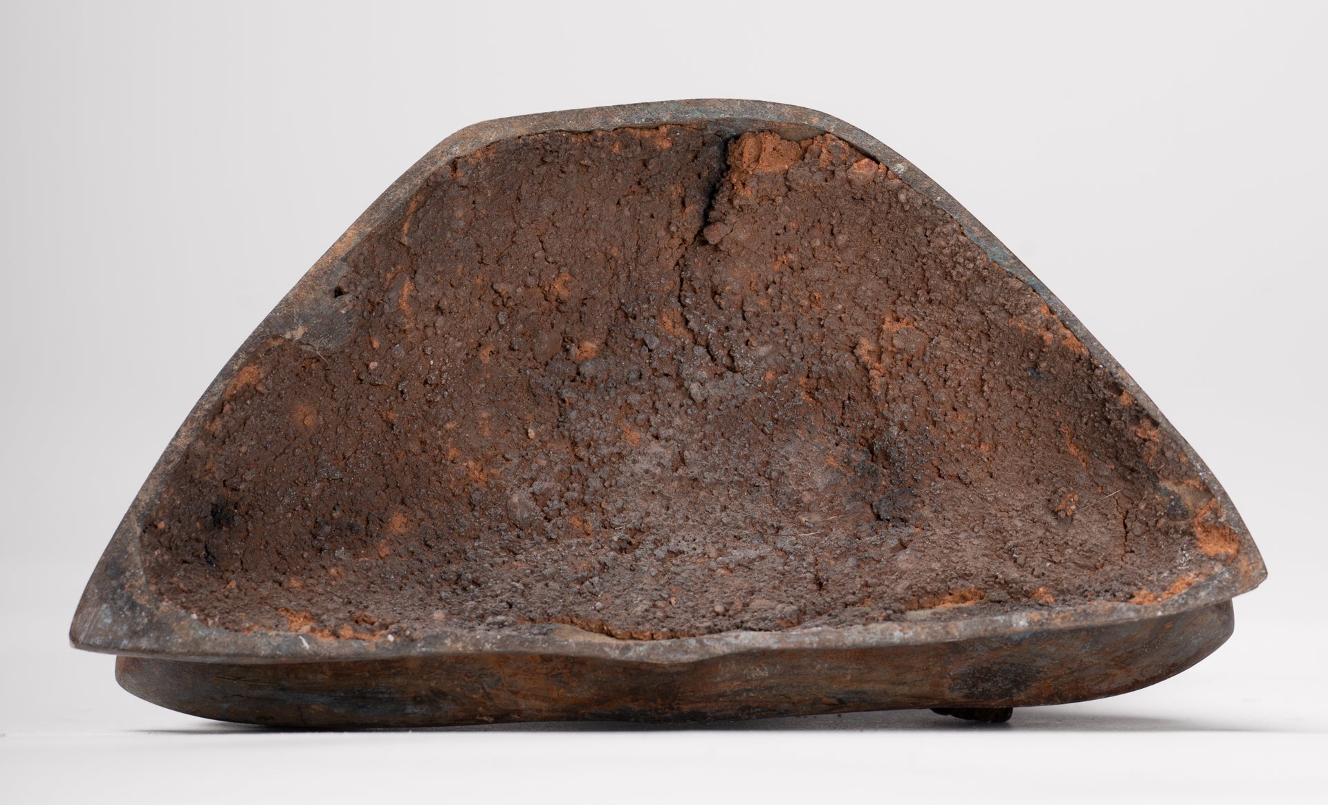 Buddha Statue - Antique Ayutthaya Style Seated Enlightenment Buddha Statue - 19cm/8"