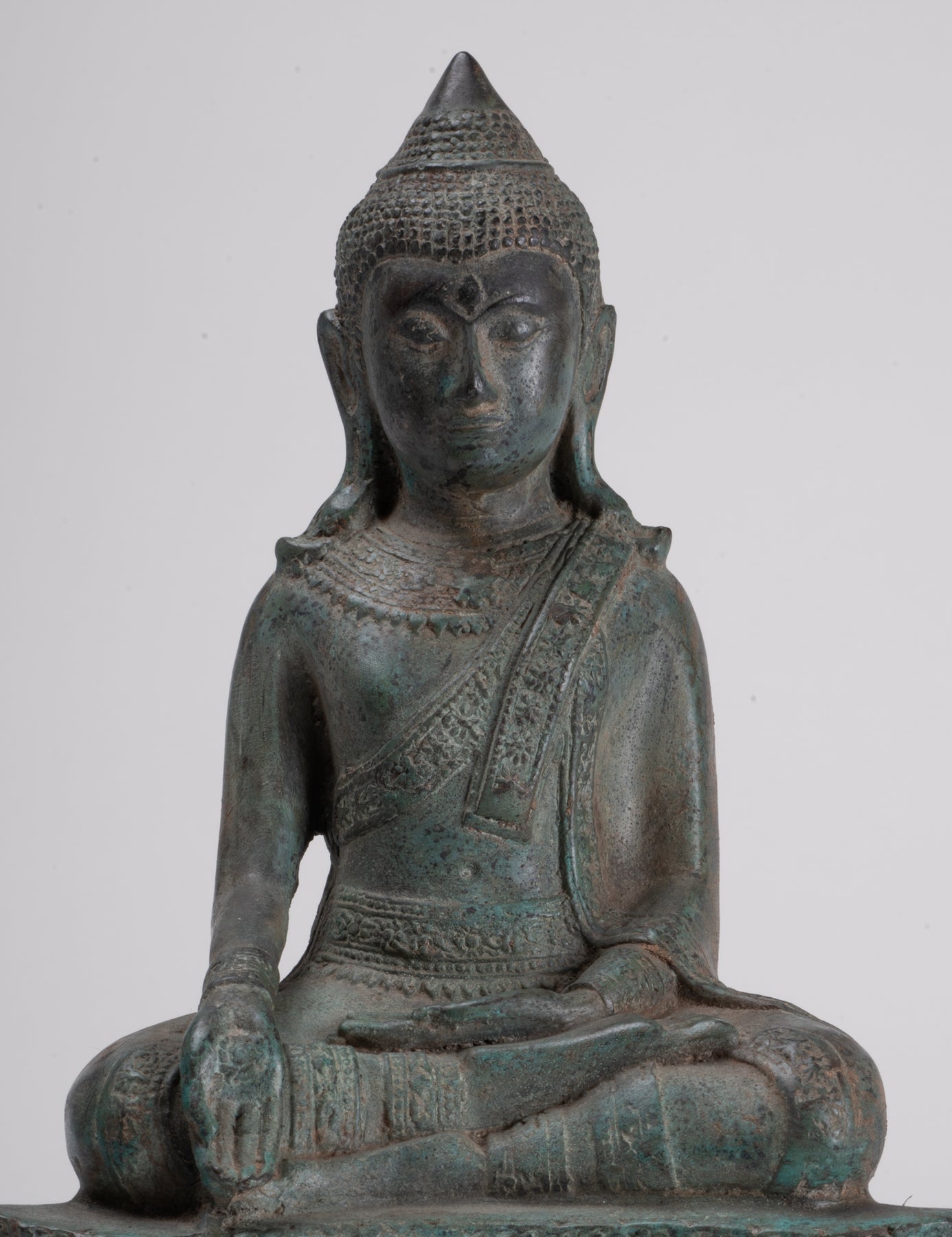 Bouddha Thaï Méditation Noir et Doré Assis Statue (15 cm) 15x10x7 Noir Et Doré - Maison Bouddha Thaï Méditation Noir et Doré Assis Statue (15 cm) 15x10x7 Noir Et Doré - Maison