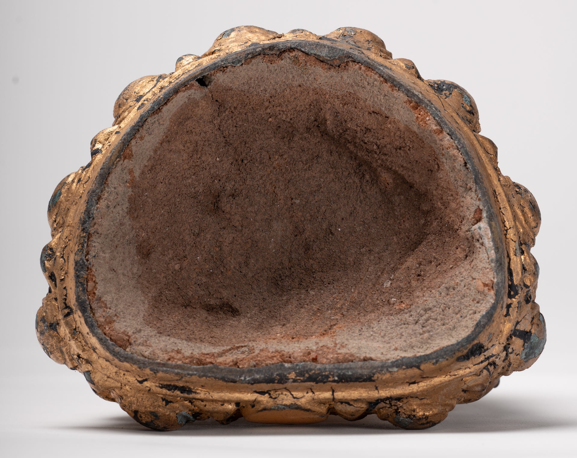 Monk Statue - Antique Chinese Style Tai Hong Zuo Shi Chinese Monk Statue - 23cm/9"