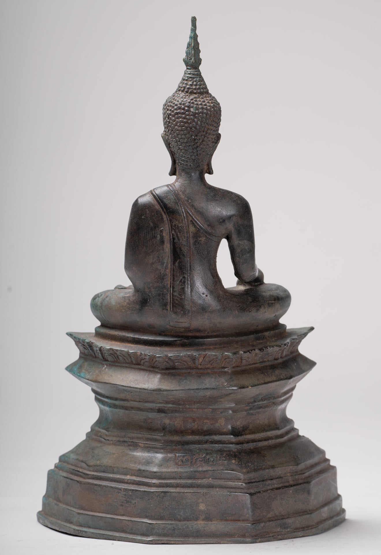 Buddha Statue - Antique Sukhothai Style Thai Enlightenment Buddha Statue - 31cm/12"