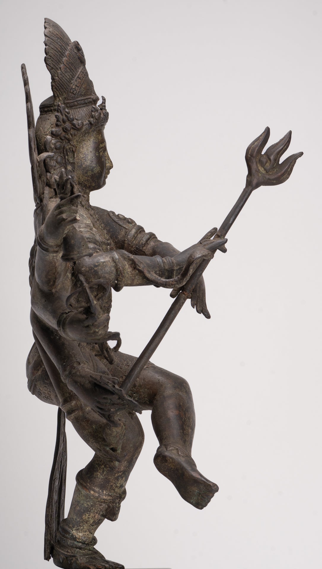 Antique Javanese Style Bronze Dancing Shiva statue as Lord Nataraja - 64cm(26") Tall