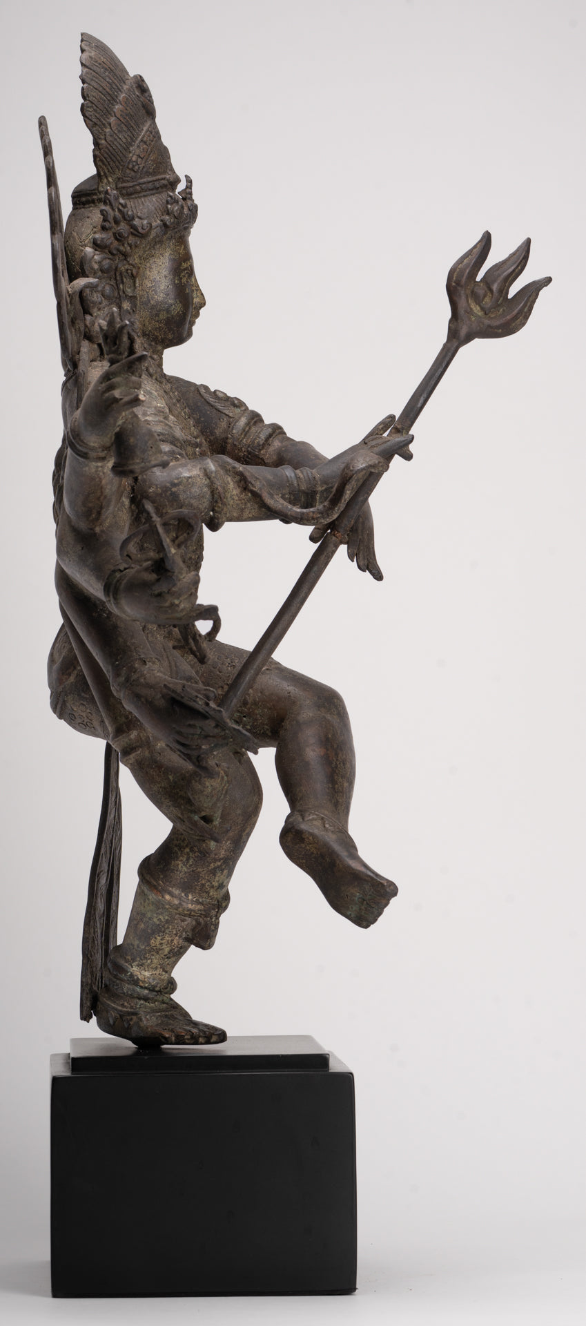 Antique Javanese Style Bronze Dancing Shiva statue as Lord Nataraja - 64cm(26") Tall
