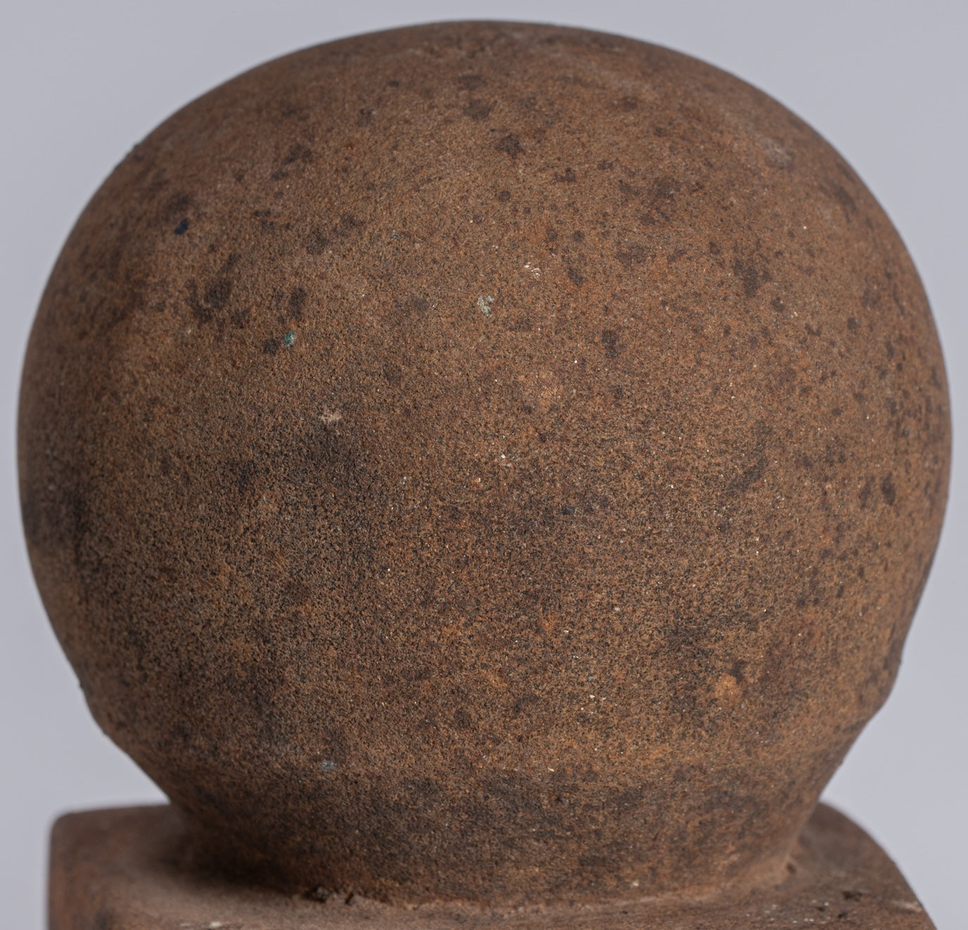 Antiguo JMER Style Stone Lakshmi Mukhalinga Linga / Lingnum - 10 cm / 4 "