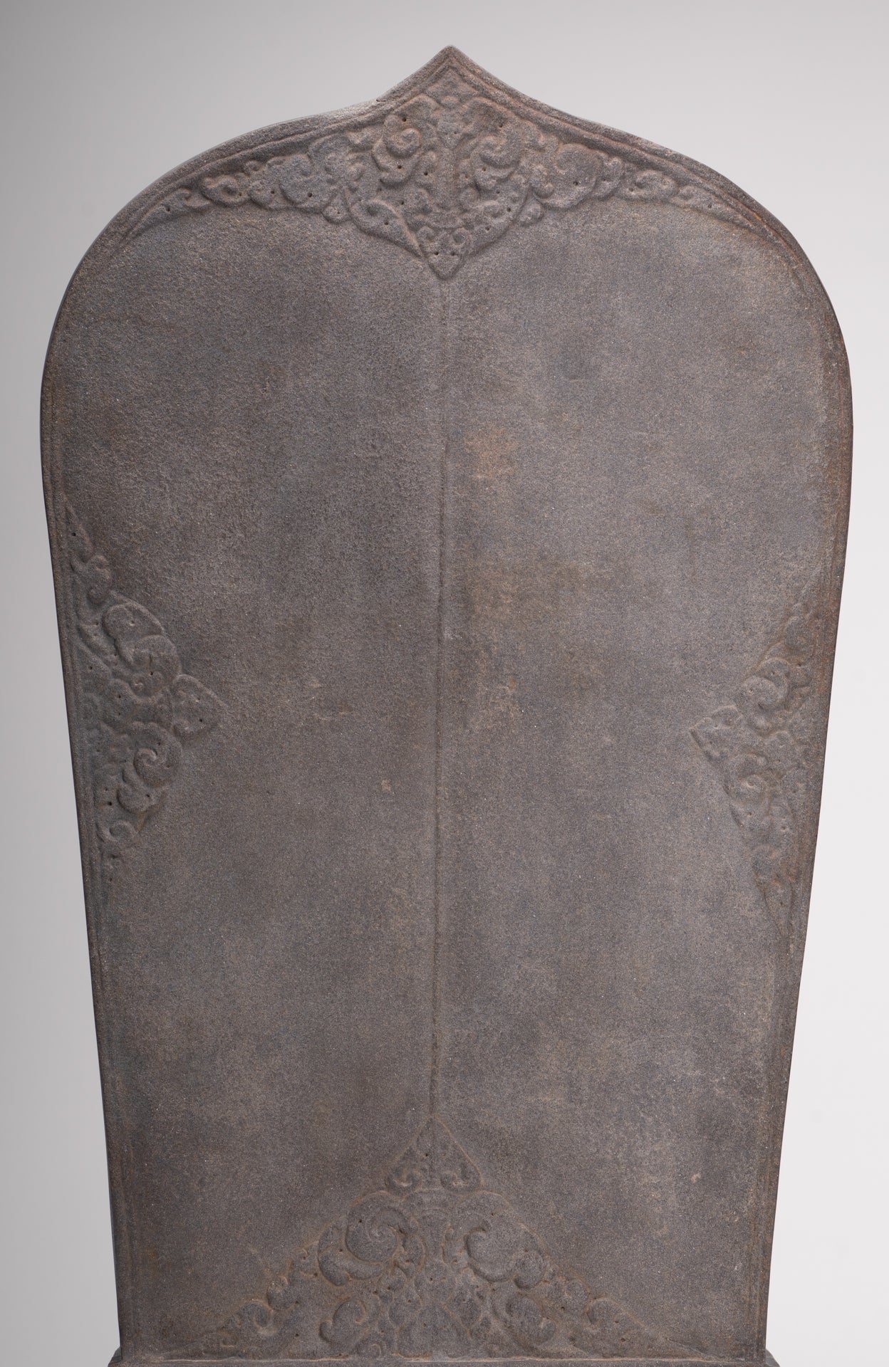 Ganesha Statue - Antique Khmer Style Angkor Wat Stone Stele Ganesh Statue - 63cm/25"