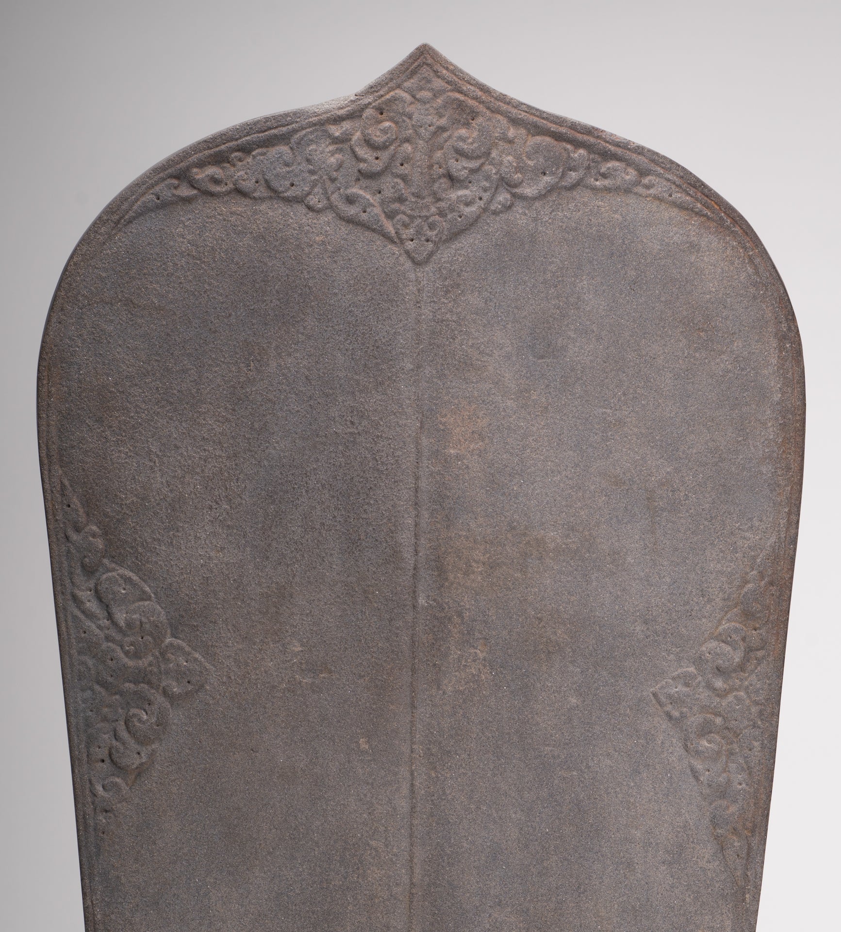 Ganesha Statue - Antique Khmer Style Angkor Wat Stone Stele Ganesh Statue - 63cm/25"