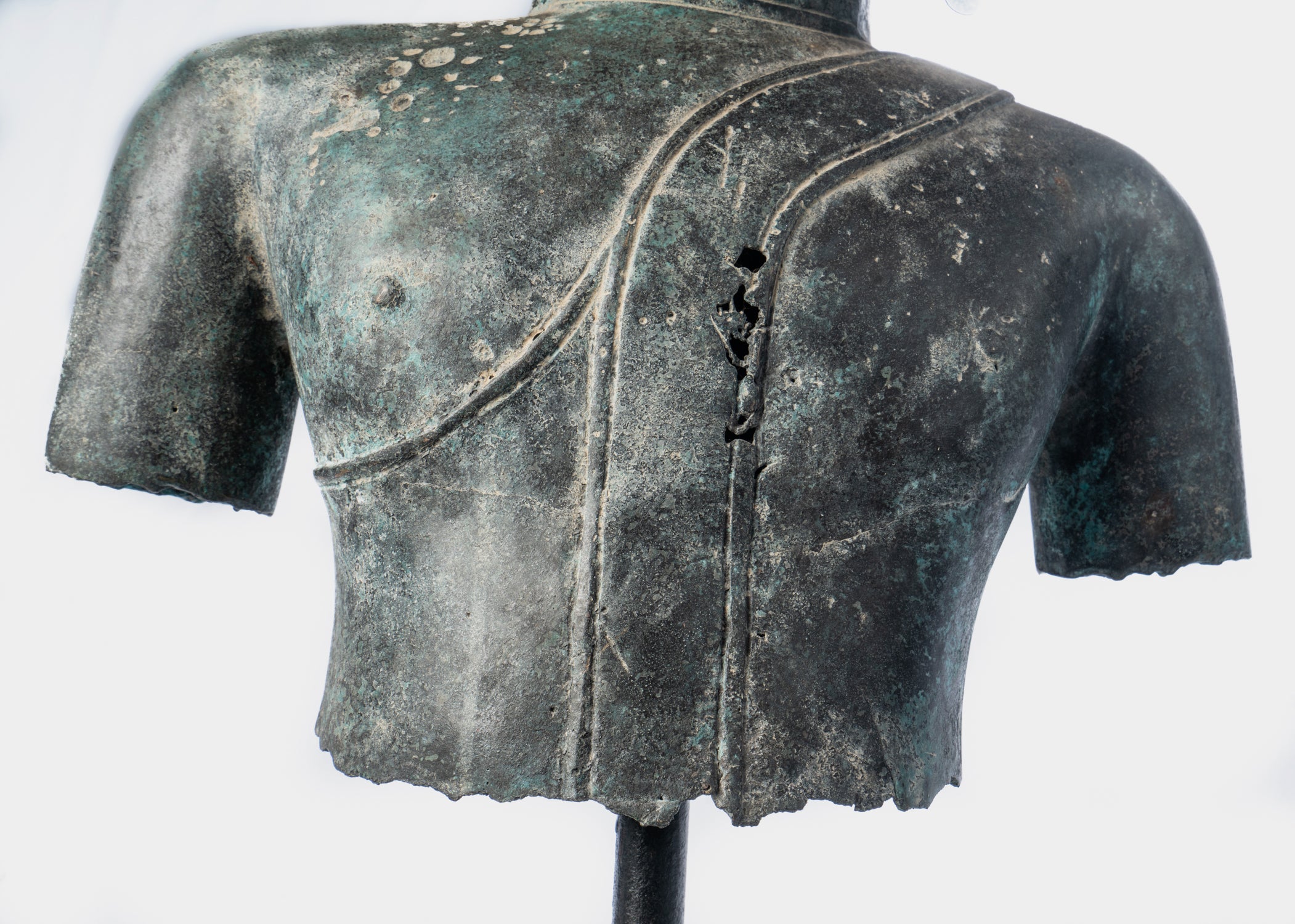 Estatua de Buda - Estatua de Torso Buddha de Estilo Thai antigüedades - 67 cm/27 "