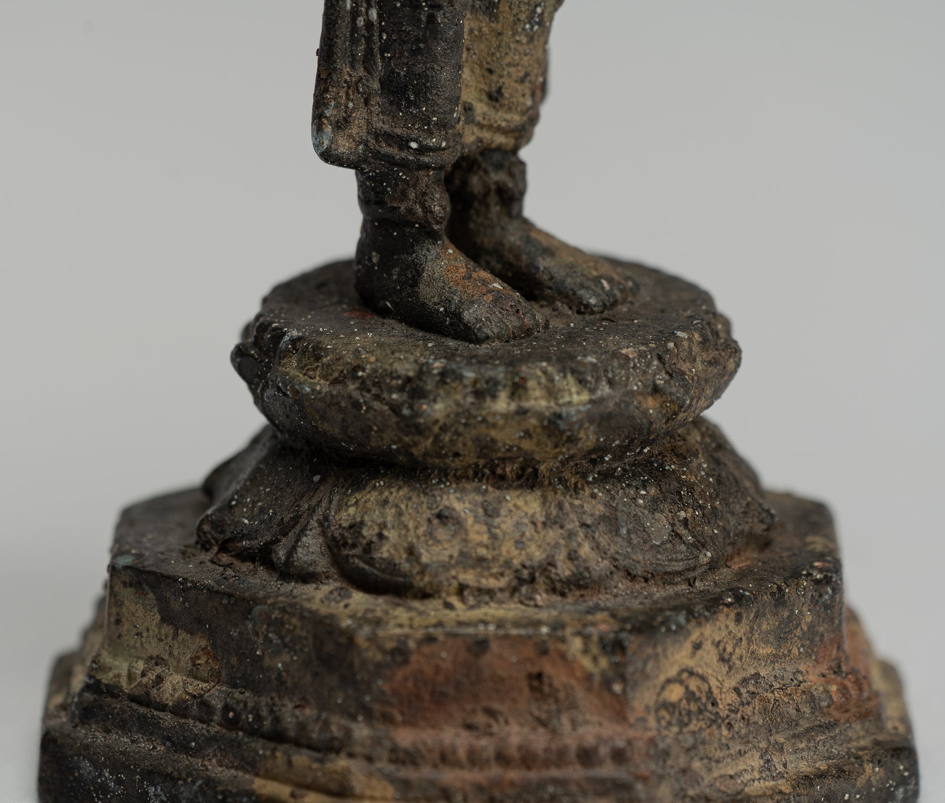 Estatua de Brahma - Estatua de bronce de bronce de bronce de estilo indonesio antiguo - 23 cm/9 "