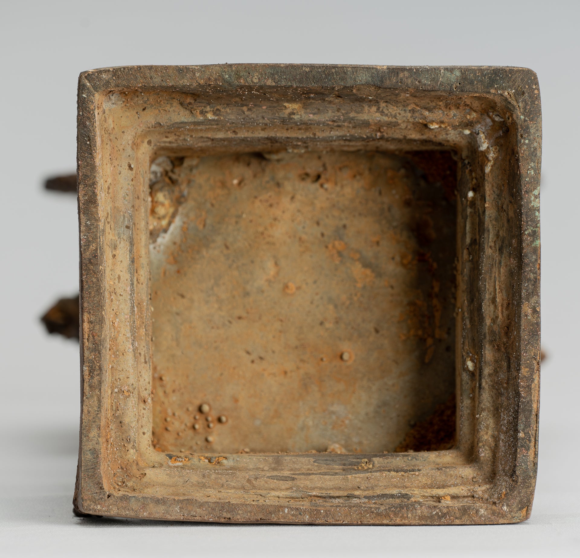 Estatua de Ganesha - Estatua de Ganesha de bronce de estilo javanés antiguo - 33 cm/13 "