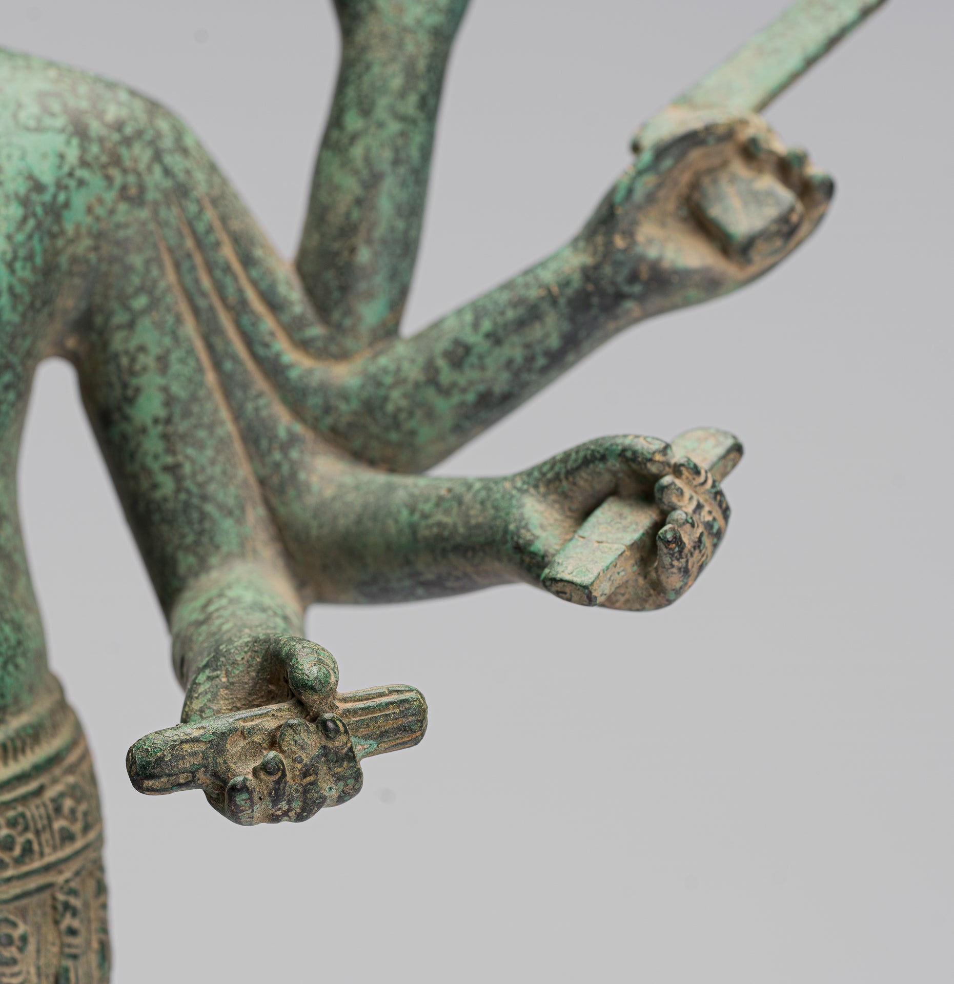 Estatua de Vishnu - Estatua de Vishnu Style Vishnu Style Bayon Style Khmer - 54cm/22 "