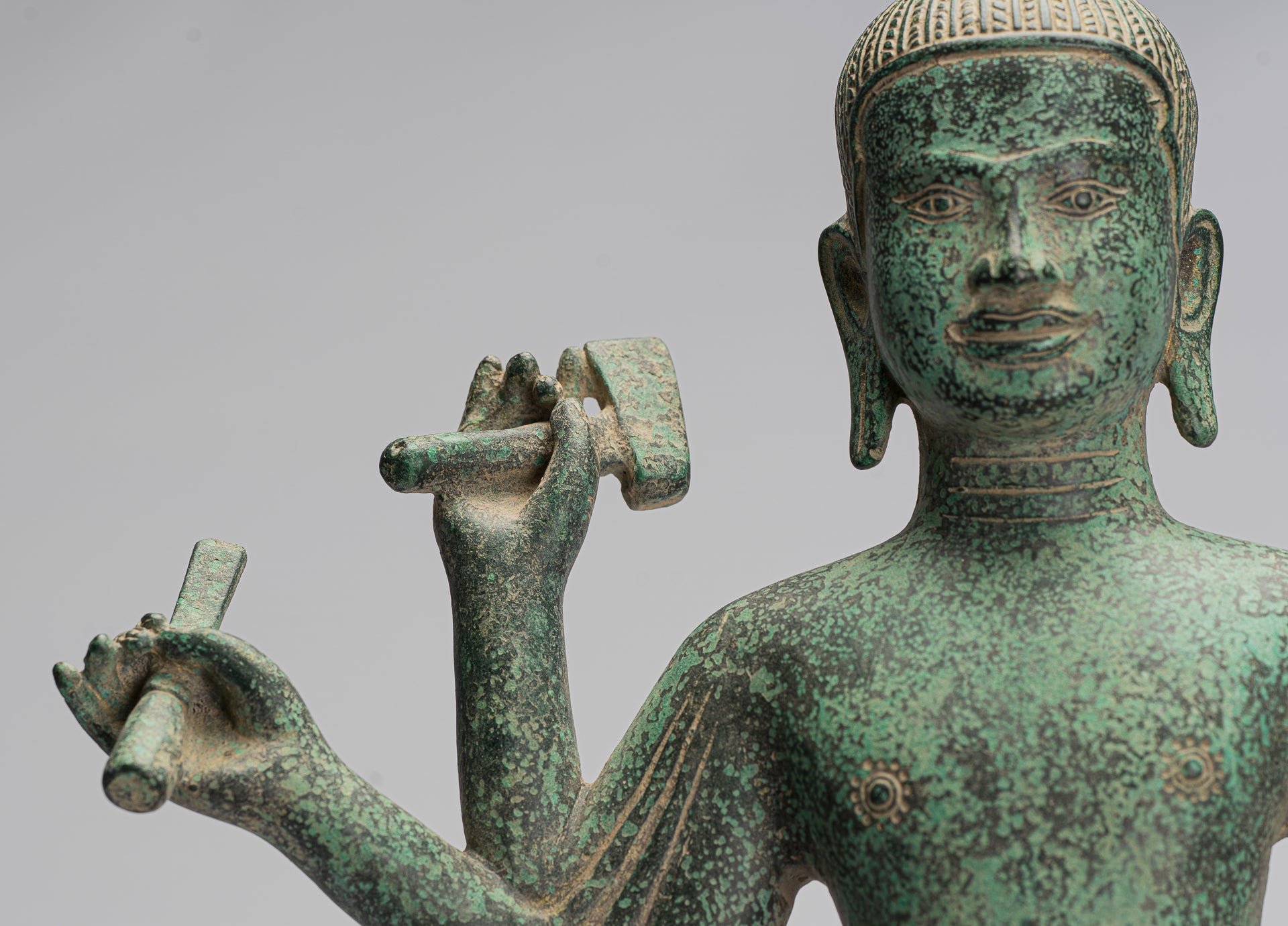 Estatua de Vishnu - Estatua de Vishnu Style Vishnu Style Bayon Style Khmer - 54cm/22 "