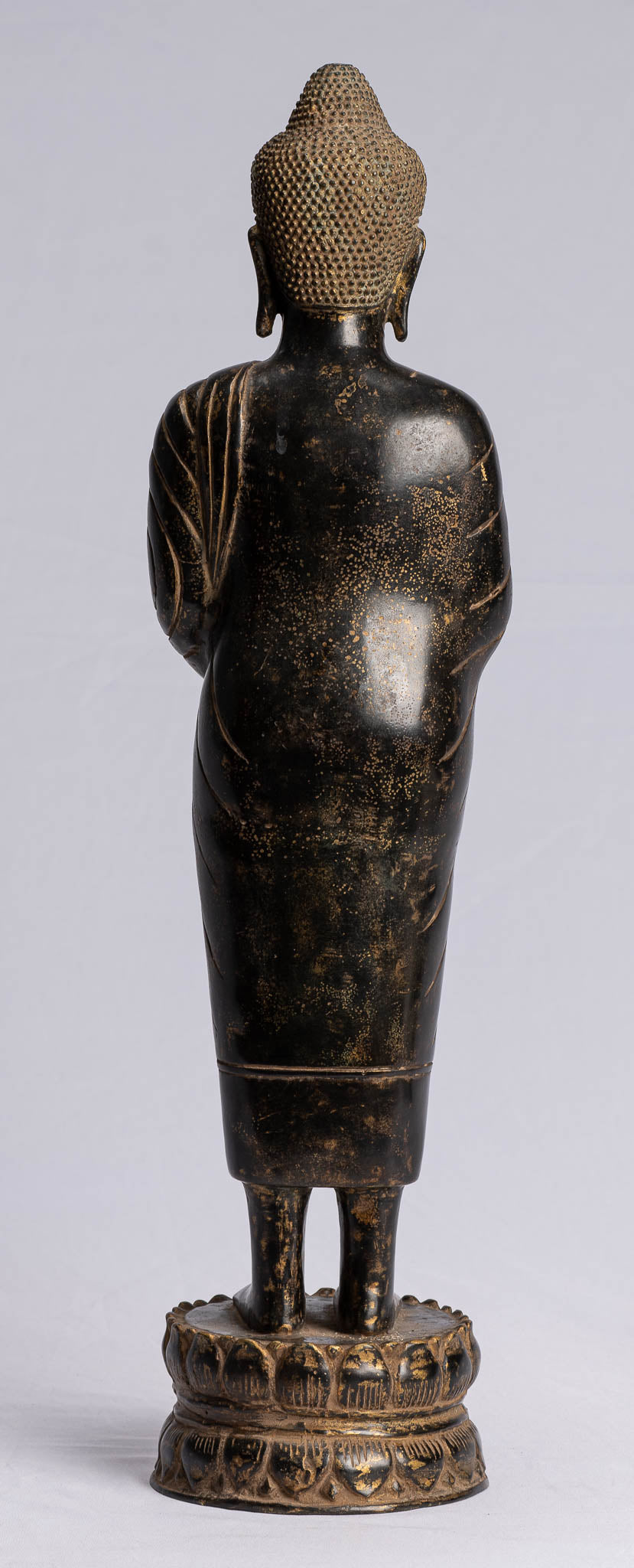 Statue di Buddha - Carità in bronzo in stile tailandese antico e compassione Gautama statua di Buddha - 49 cm/20 "