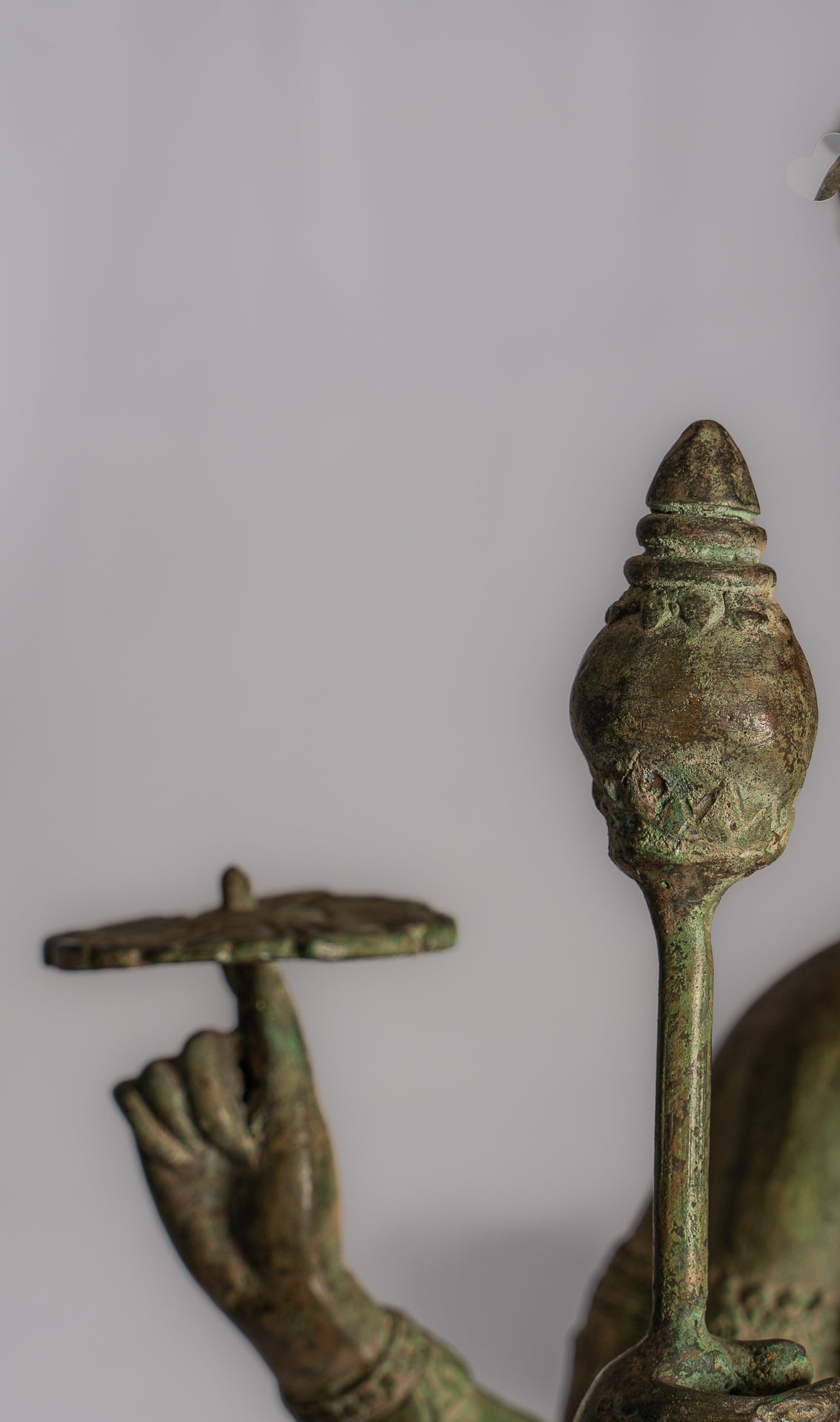 Brahma Statue - Antique Thai Style Standing Bronze Brahma Statue - 76cm/30"