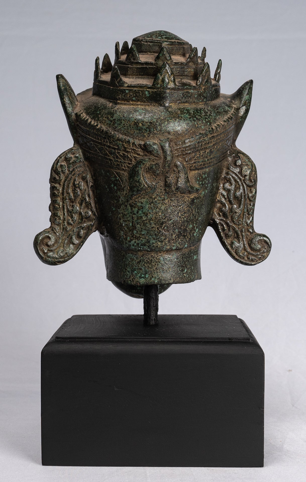 Antique Khmer Style Bronze Hayagriva Kalkin Horse of Vishnu - 25cm/10"