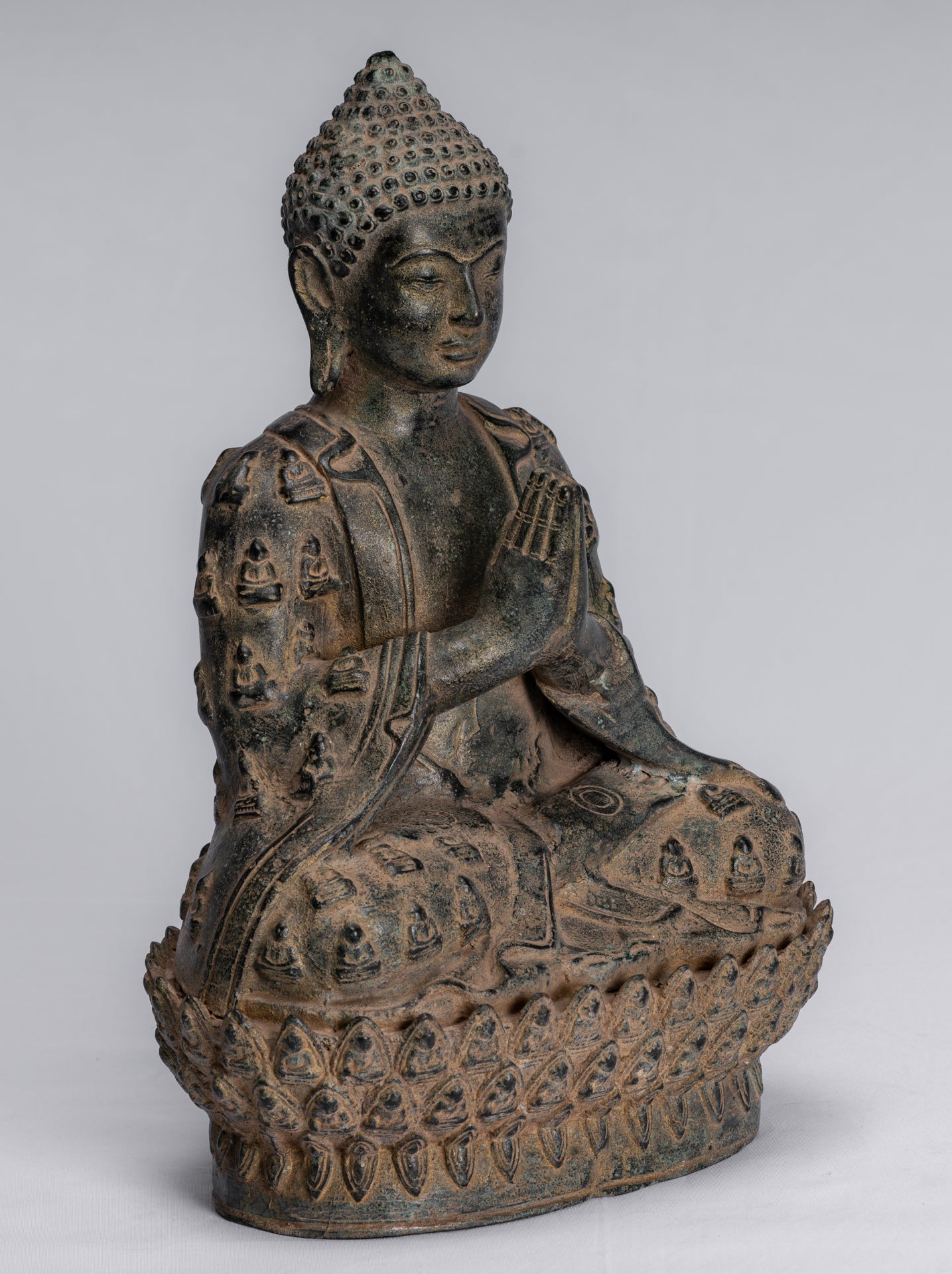Seated Lotus Position Indian Buddha Statue