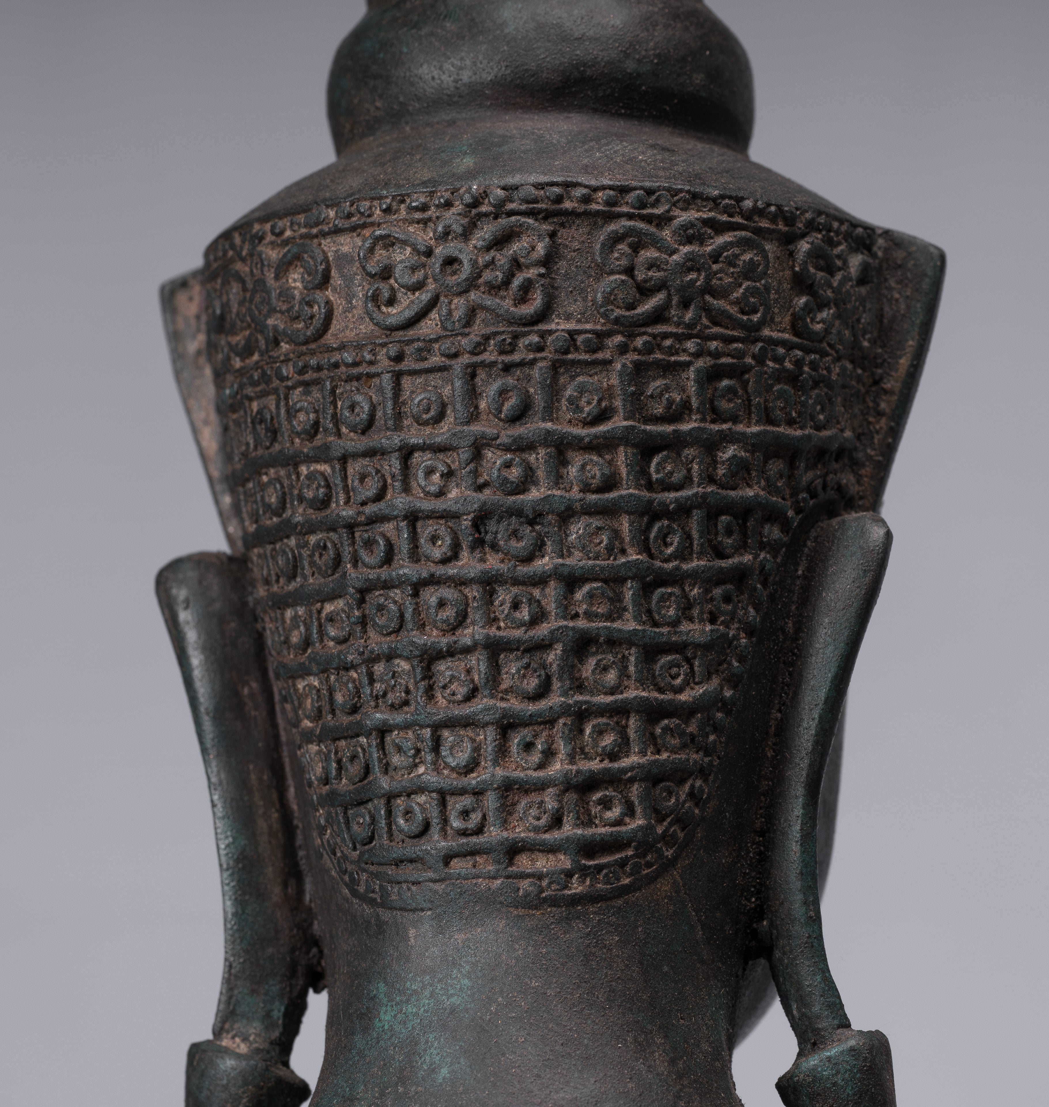 Statue de Bouddha - Statue de Bouddha des Lumières assise d'Ayutthaya de style thaïlandais antique - 66 cm/26"