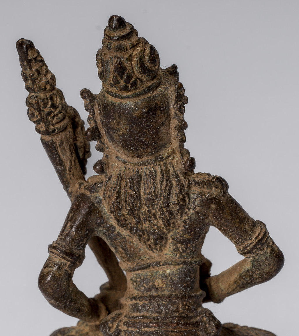 Estatua de Tara - Estatua de bronce de bronce indonesio de java antiguo - 8cm/3 "