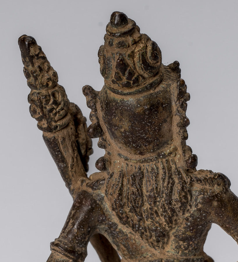 Estatua de Tara - Estatua de bronce de bronce indonesio de java antiguo - 8cm/3 "