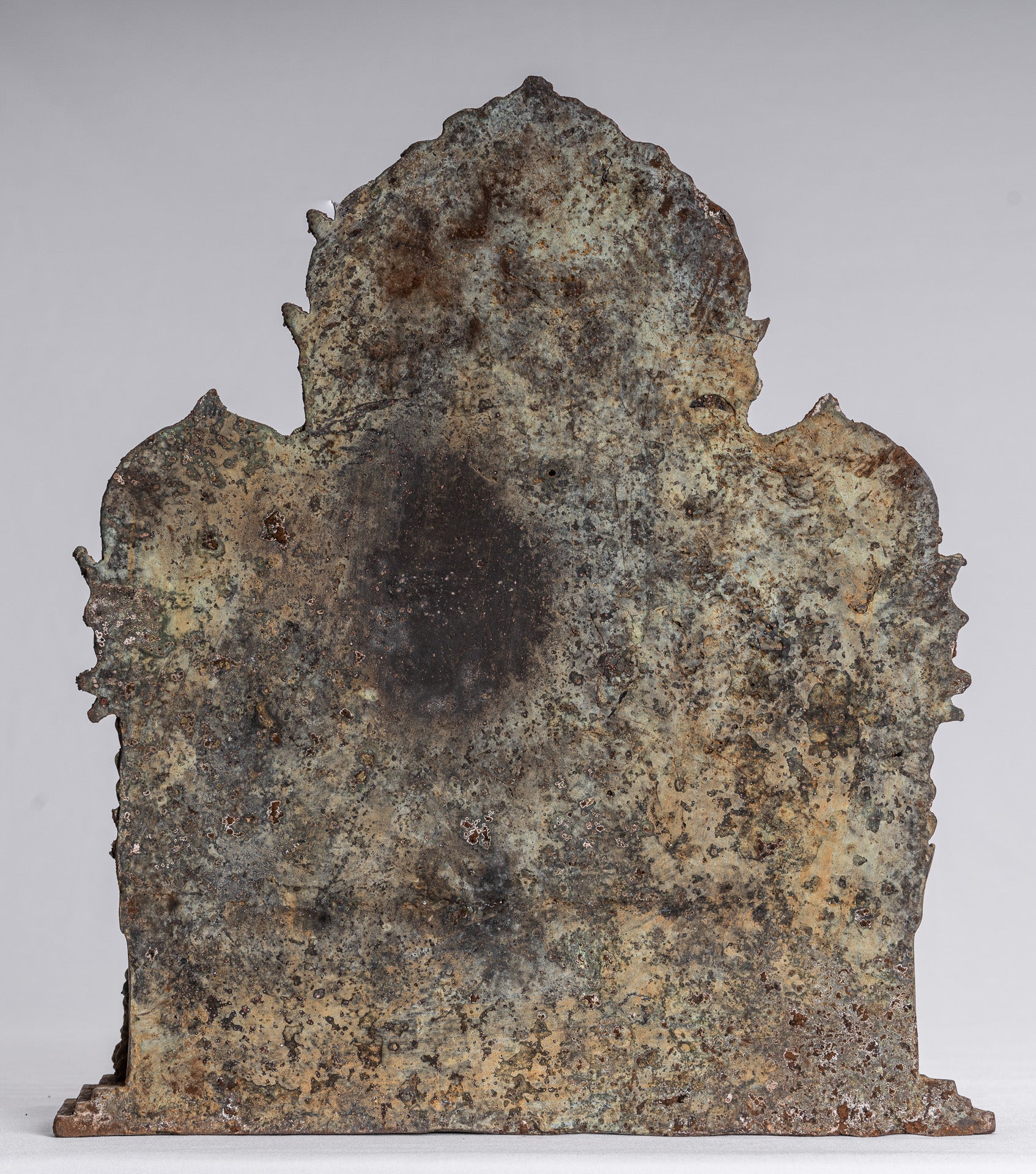 Statue de Bouddha-Antique Indonésie Style Bronze Javanais Protection Bouddha Statue-31cm/12 "