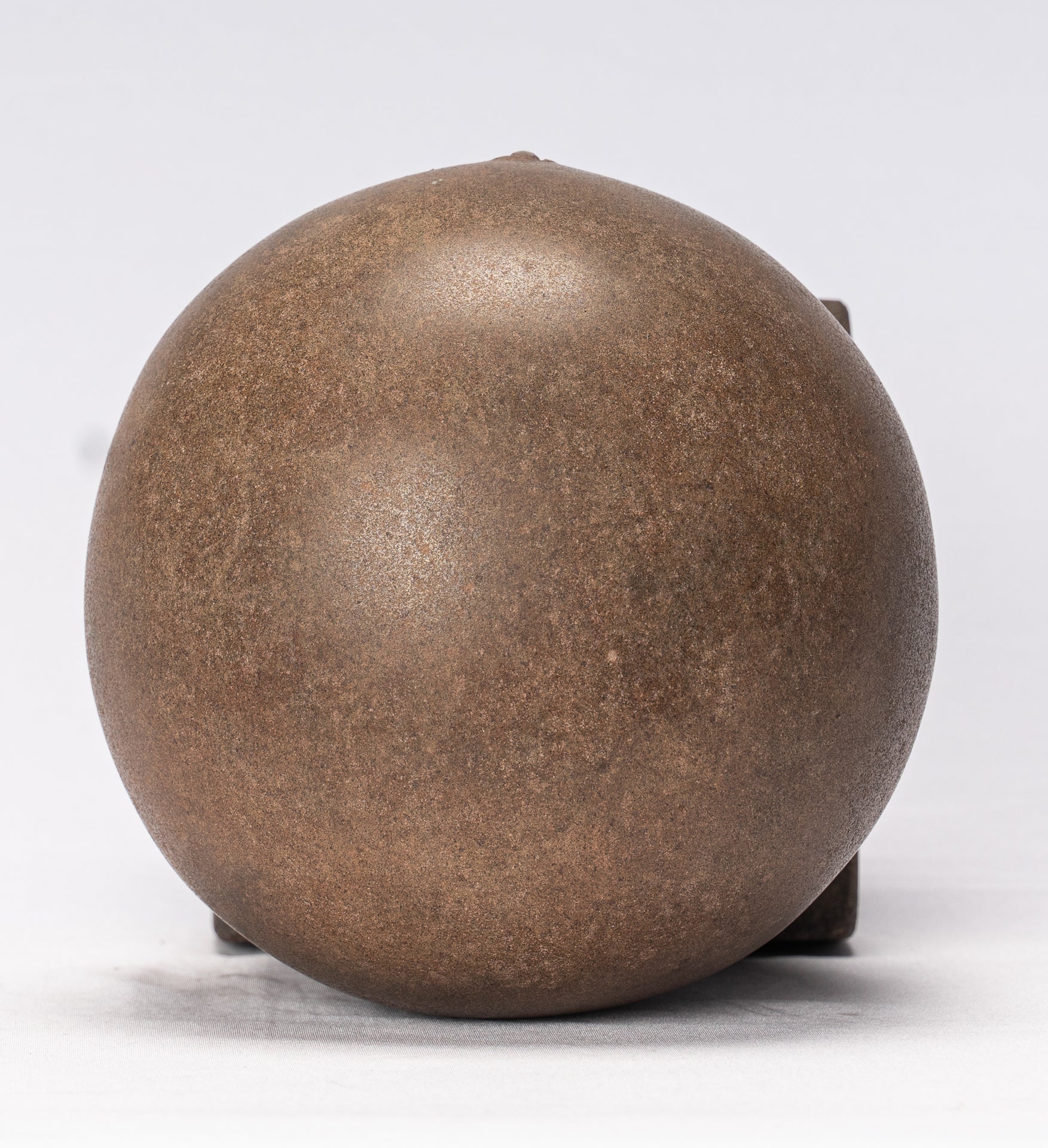 Antique Khmer Style Stone Lakshmi Mukhalinga Linga / Lingnum - 22cm/9"