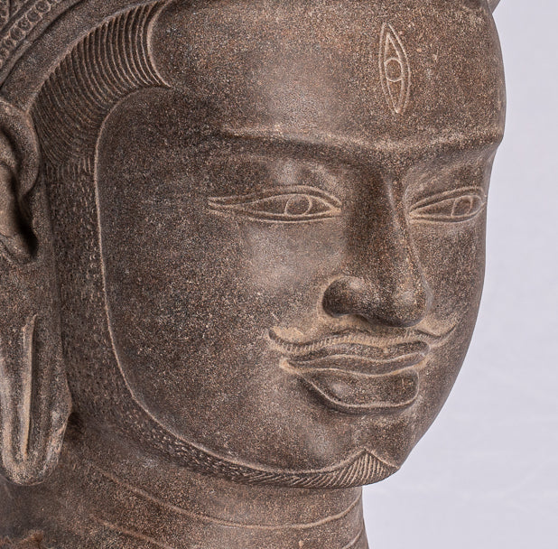 Estatua de Bodhisattva Avalokitesvara de estilo antiguo Koh Ker - 54cm/22 "